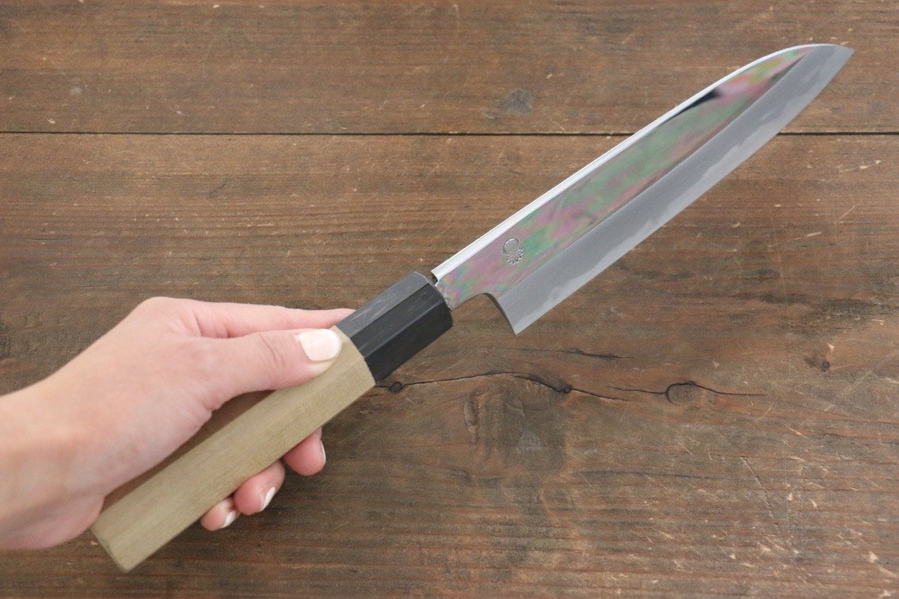 Choyo White Steel Mirrored Santoku Japanese Chef Knife 180mm - Seisuke Knife