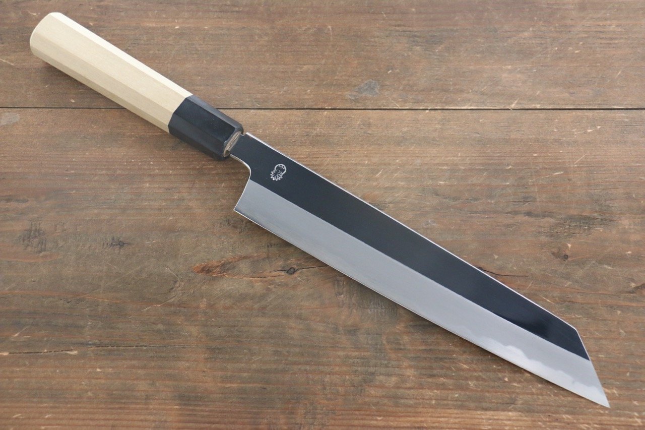 Choyo White Steel Mirrored Kiritsuke Gyuto 240mm Magnolia Handle - Seisuke Knife