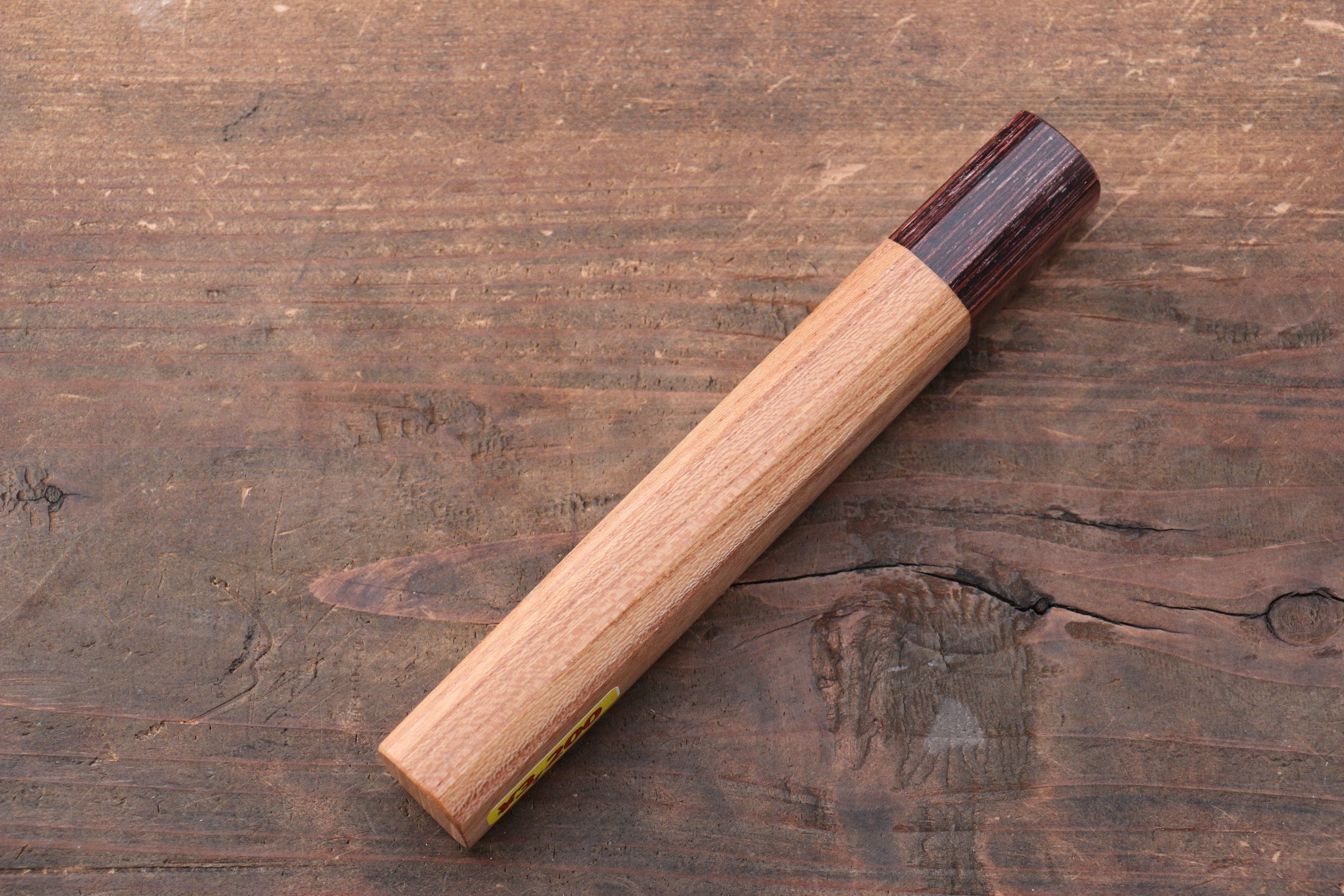 Octagonal Keyaki Elm Knife Handle (Large) - Seisuke Knife