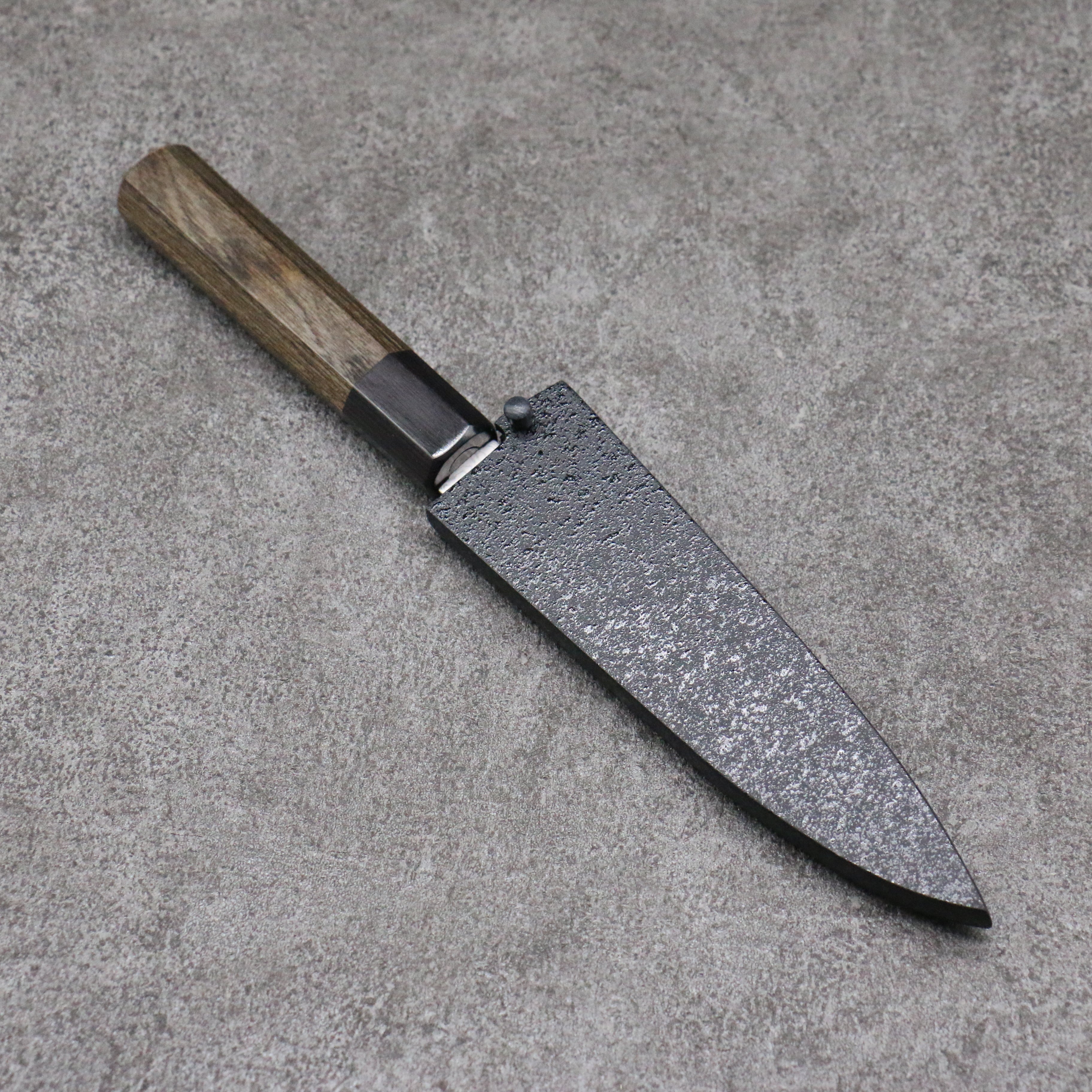 Kuroshime Magnolia Sheath for 120mm Petty-Utility with Plywood pin Kaneko - Seisuke Knife