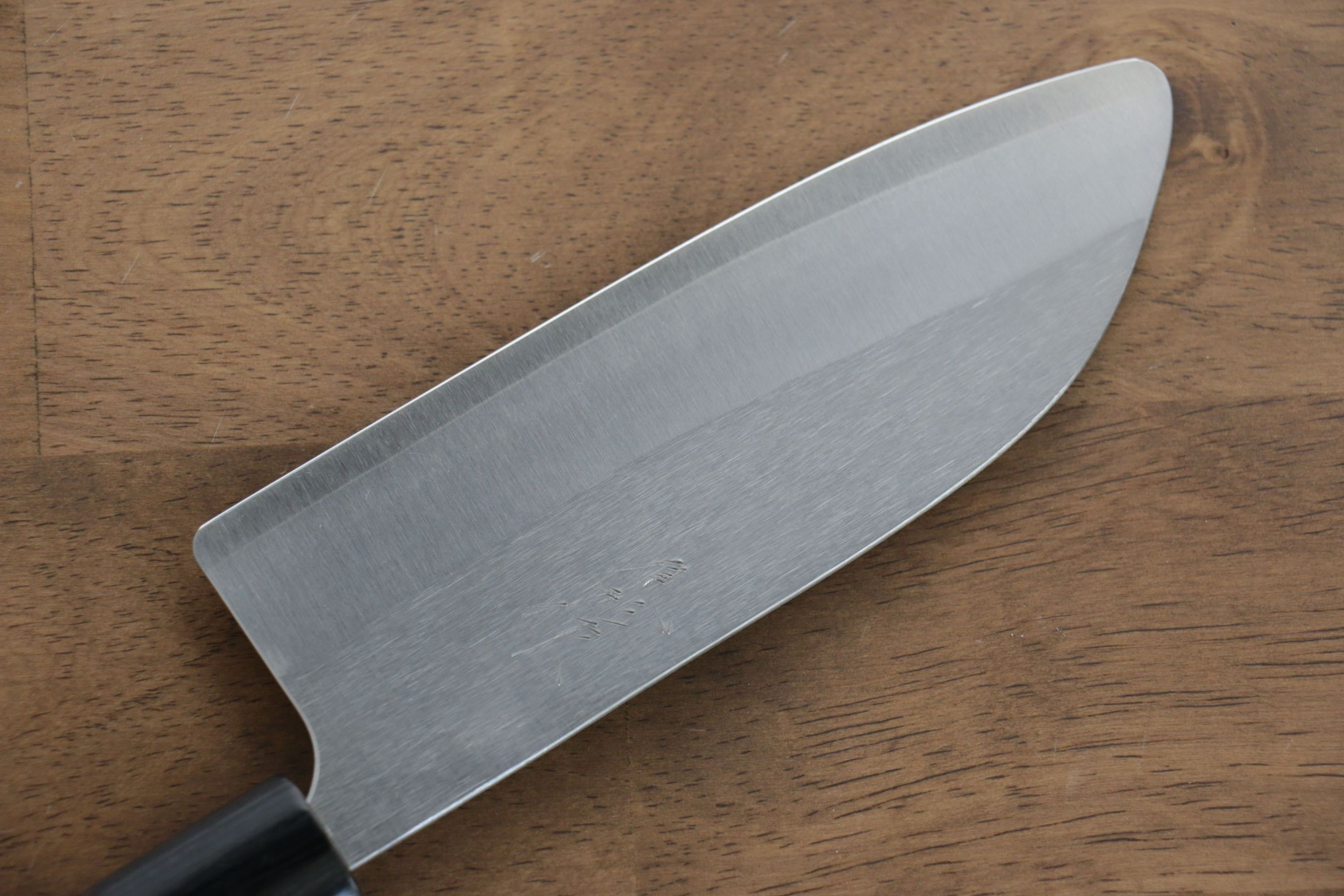 Shungo Ogata SG2 Santoku(Maru) 150mm Shitan Handle - Seisuke Knife