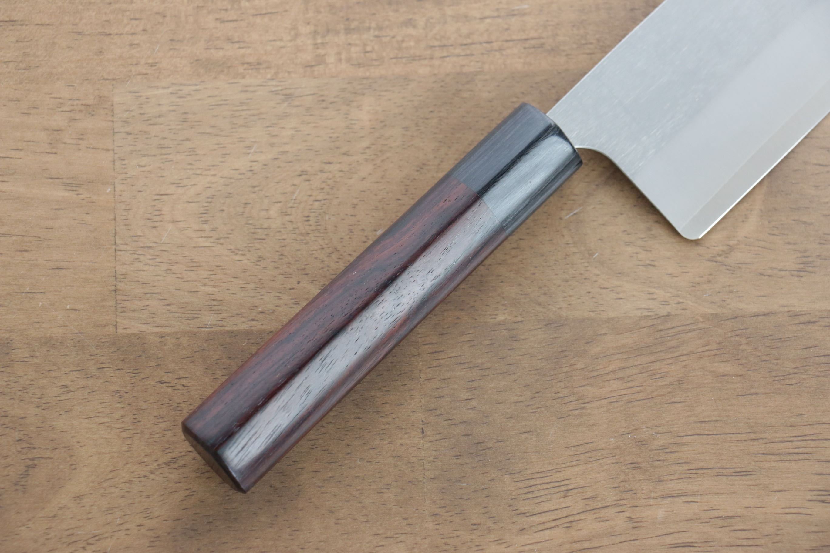 Shungo Ogata SG2 Santoku(Maru) 150mm Shitan Handle - Seisuke Knife