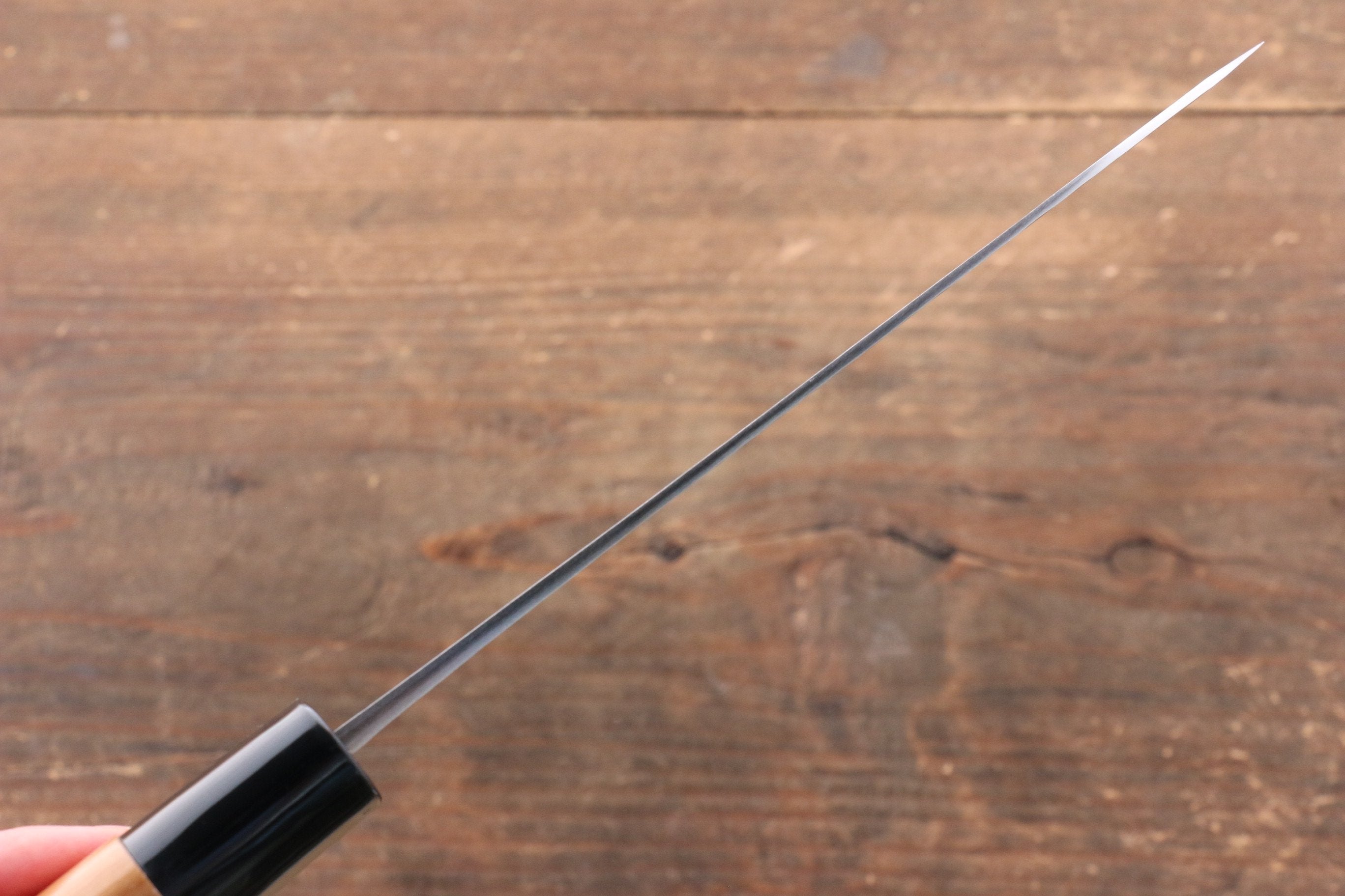 Kunihira Tanryu VG1 Damascus Santoku 170mm with Walnut Handle - Seisuke Knife