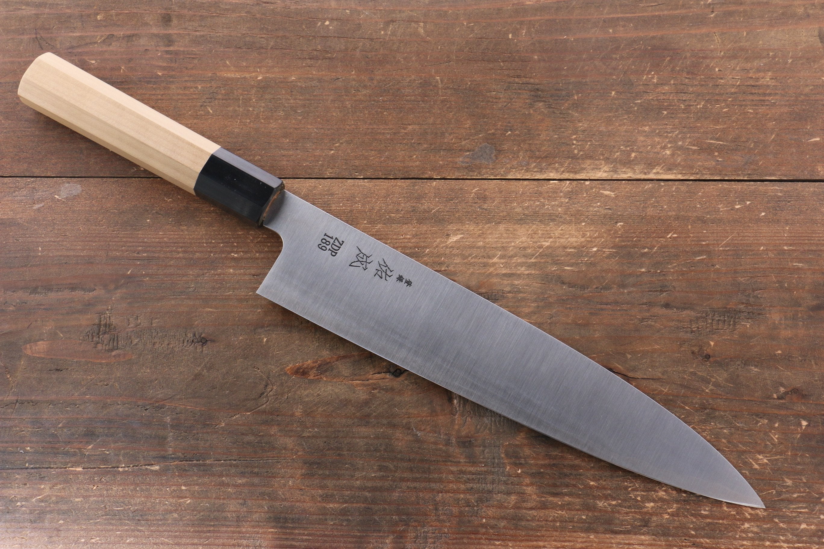 Sukenari ZDP189 3 Layer Gyuto 270mm Magnolia Handle - Seisuke Knife