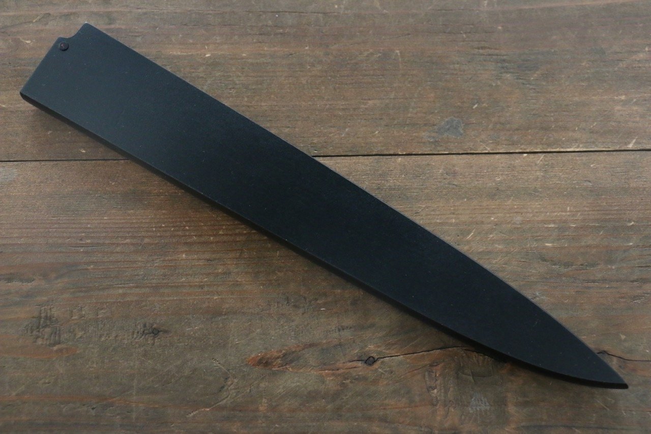 Black Saya Sheath for Yanagiba Knife with Plywood Pin 270mm - Seisuke Knife