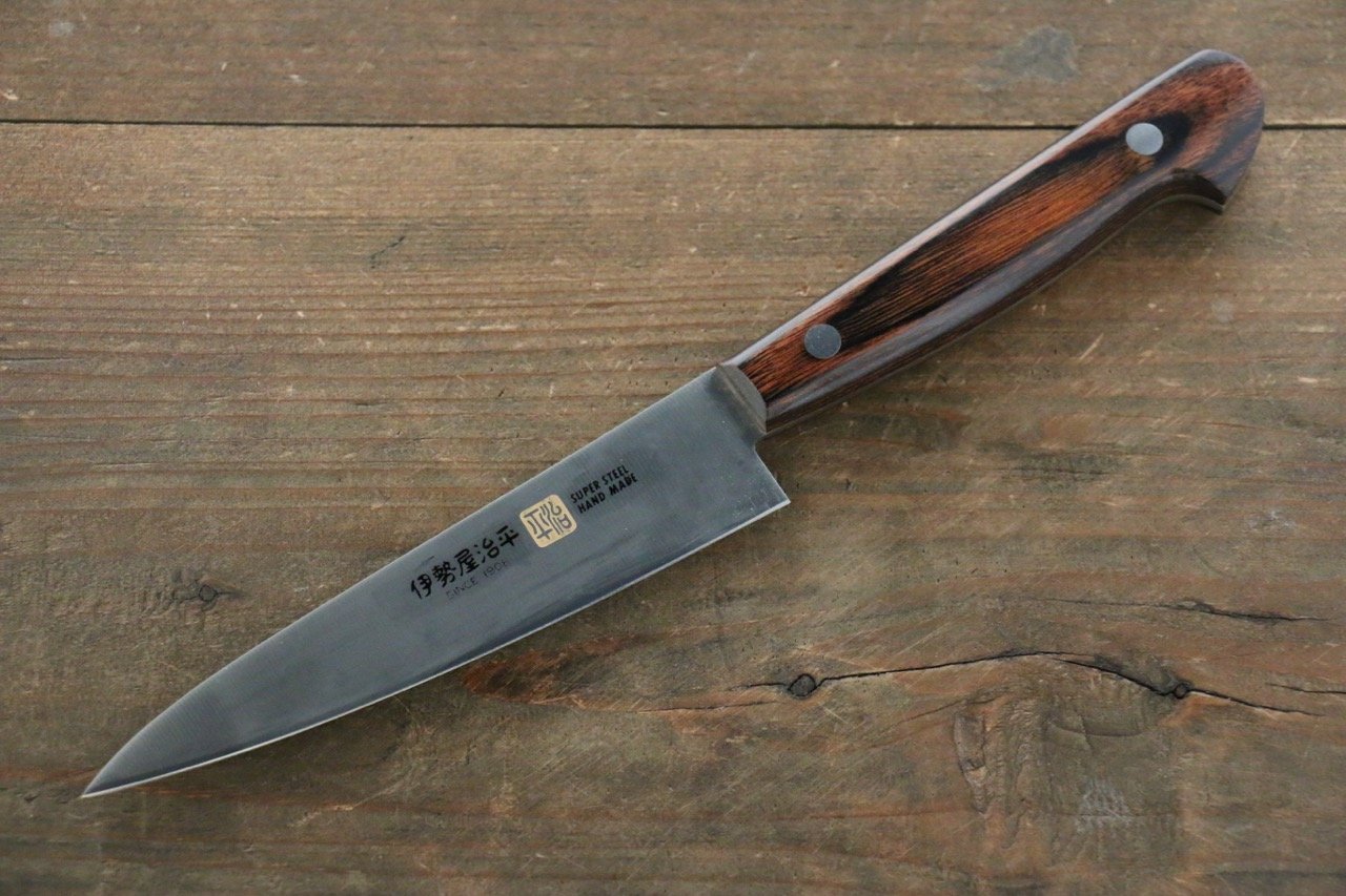 Iseya Molybdenum Petty-Utility 120mm Mahogany Handle - Seisuke Knife
