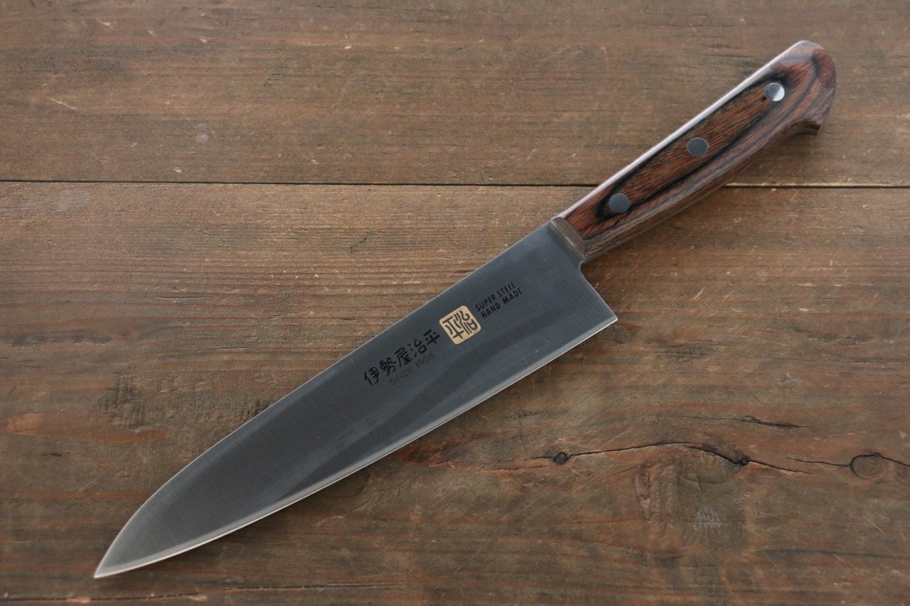 Iseya Molybdenum Gyuto 180mm Mahogany Handle - Seisuke Knife