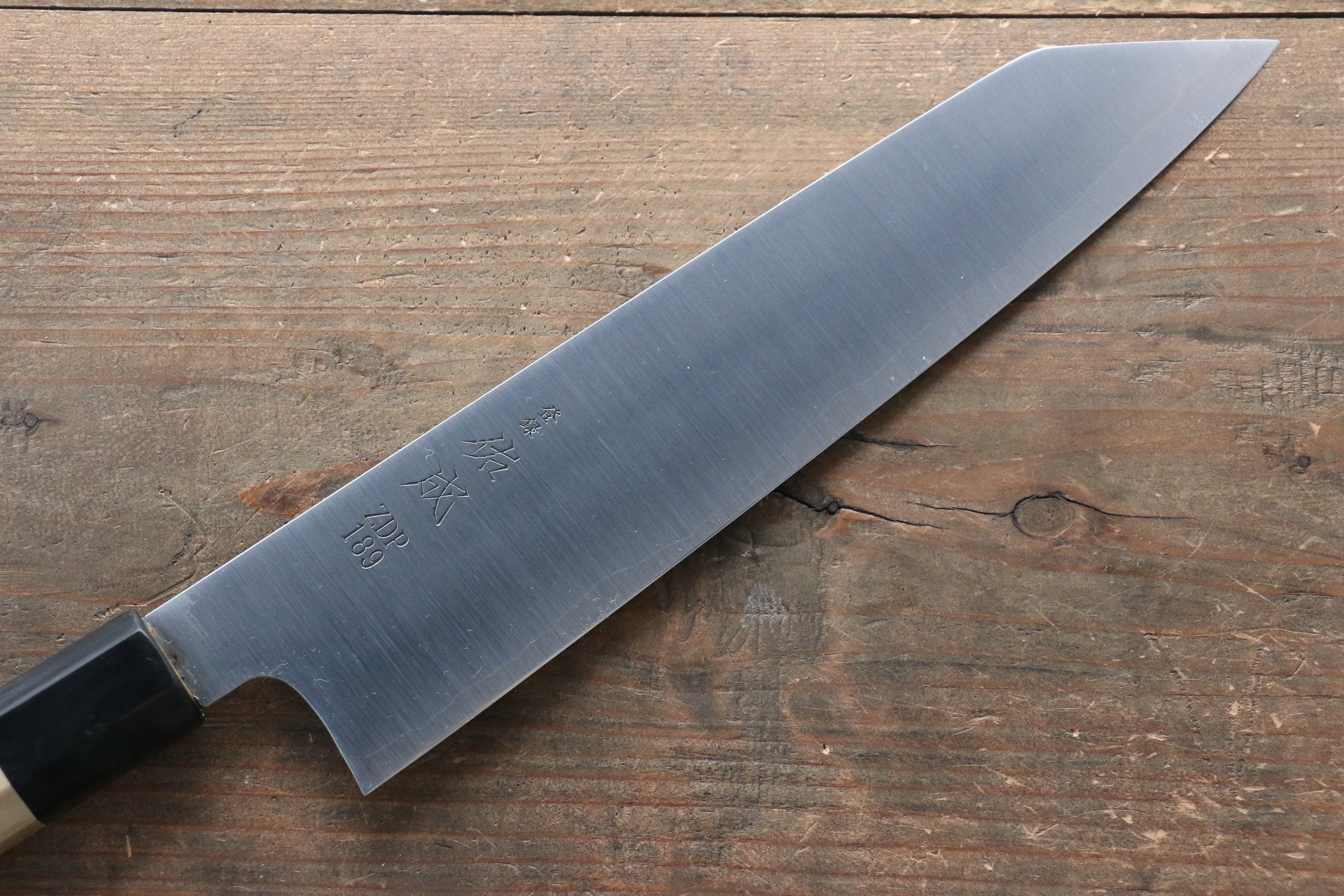 Sukenari ZDP189 3 Layer Kiritsuke Gyuto 240mm Magnolia Handle - Seisuke Knife