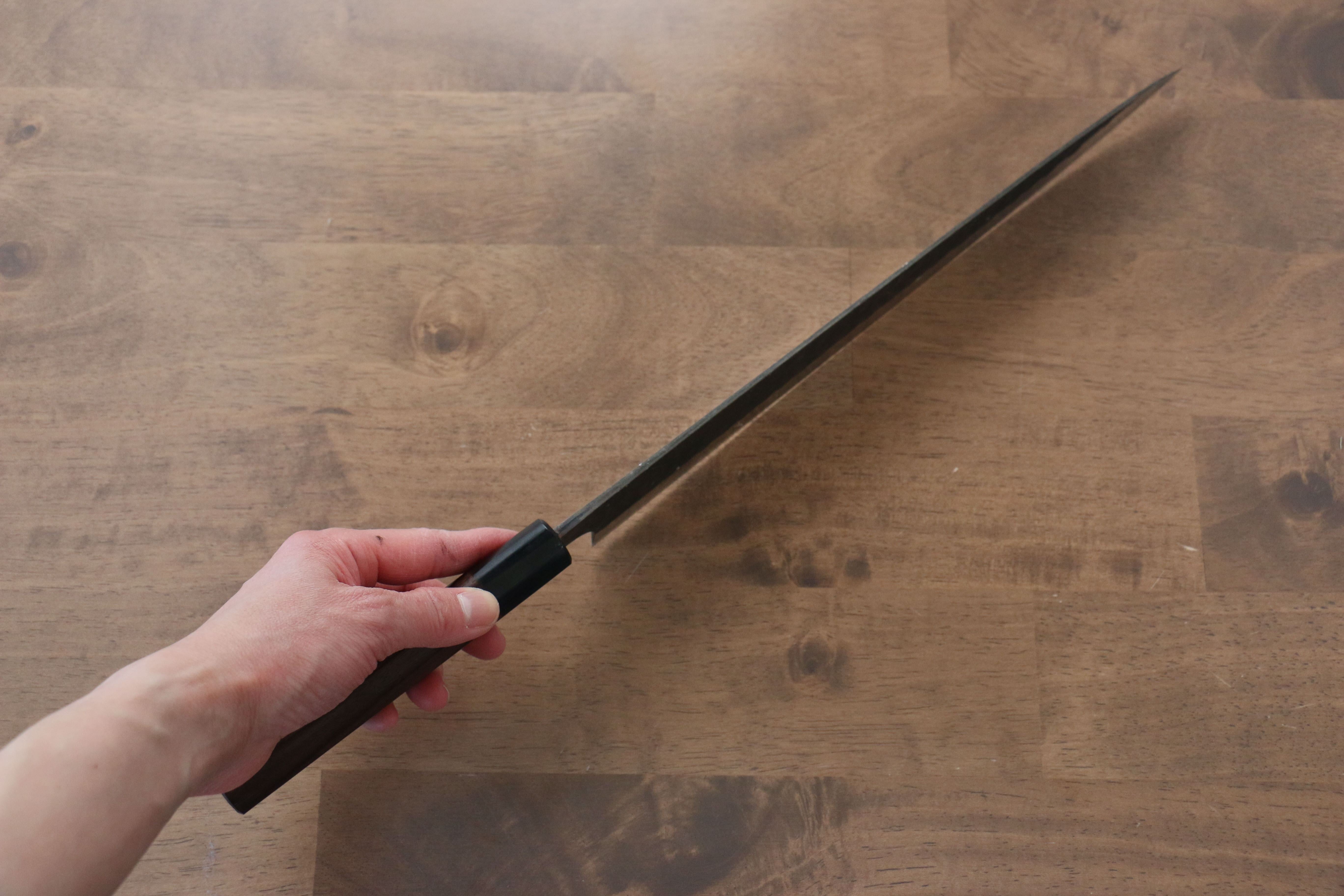 Anryu Blue Super Sujihiki 300mm Shitan Handle - Seisuke Knife