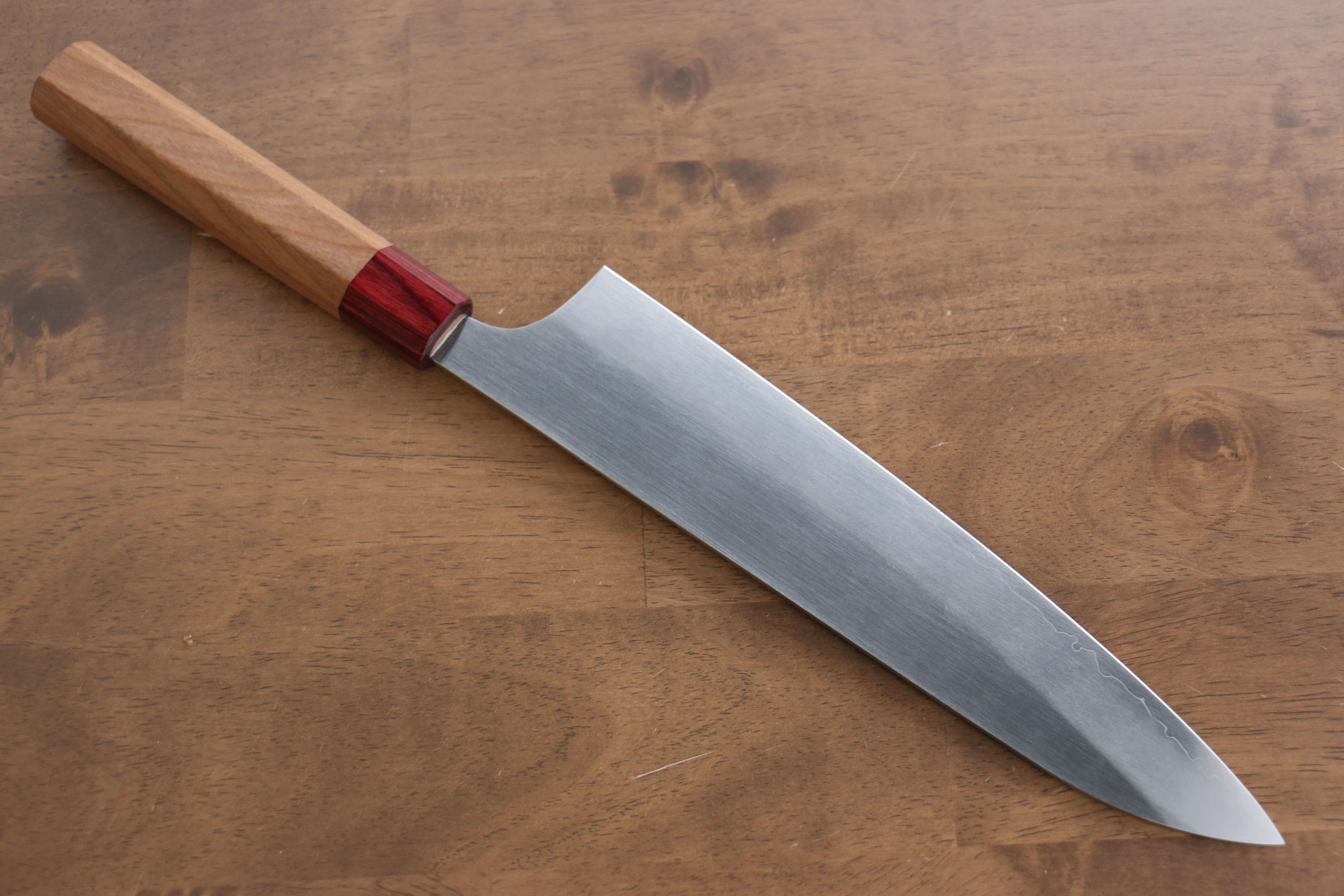 Makoto Kurosaki Ryusei VG7 Gyuto 240mm Cherry Wood Handle - Seisuke Knife