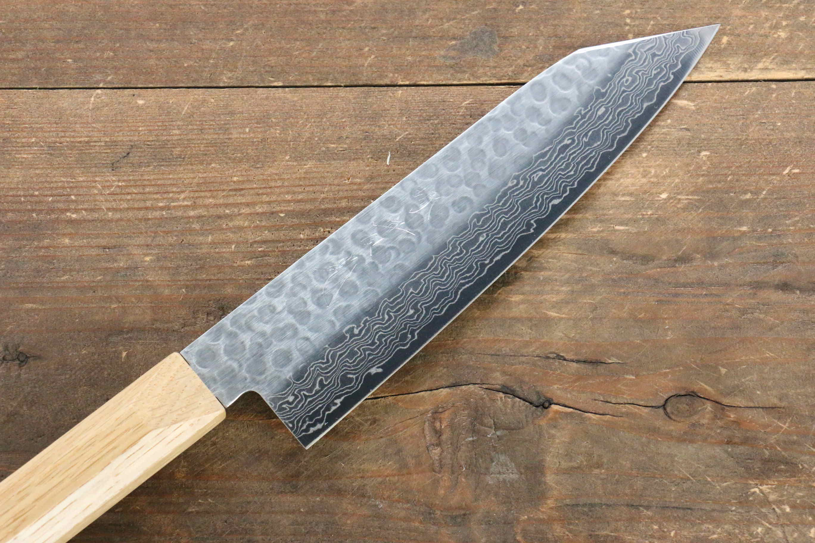 Jikko VG10 17 Layer Santoku 170mm Oak Handle - Seisuke Knife