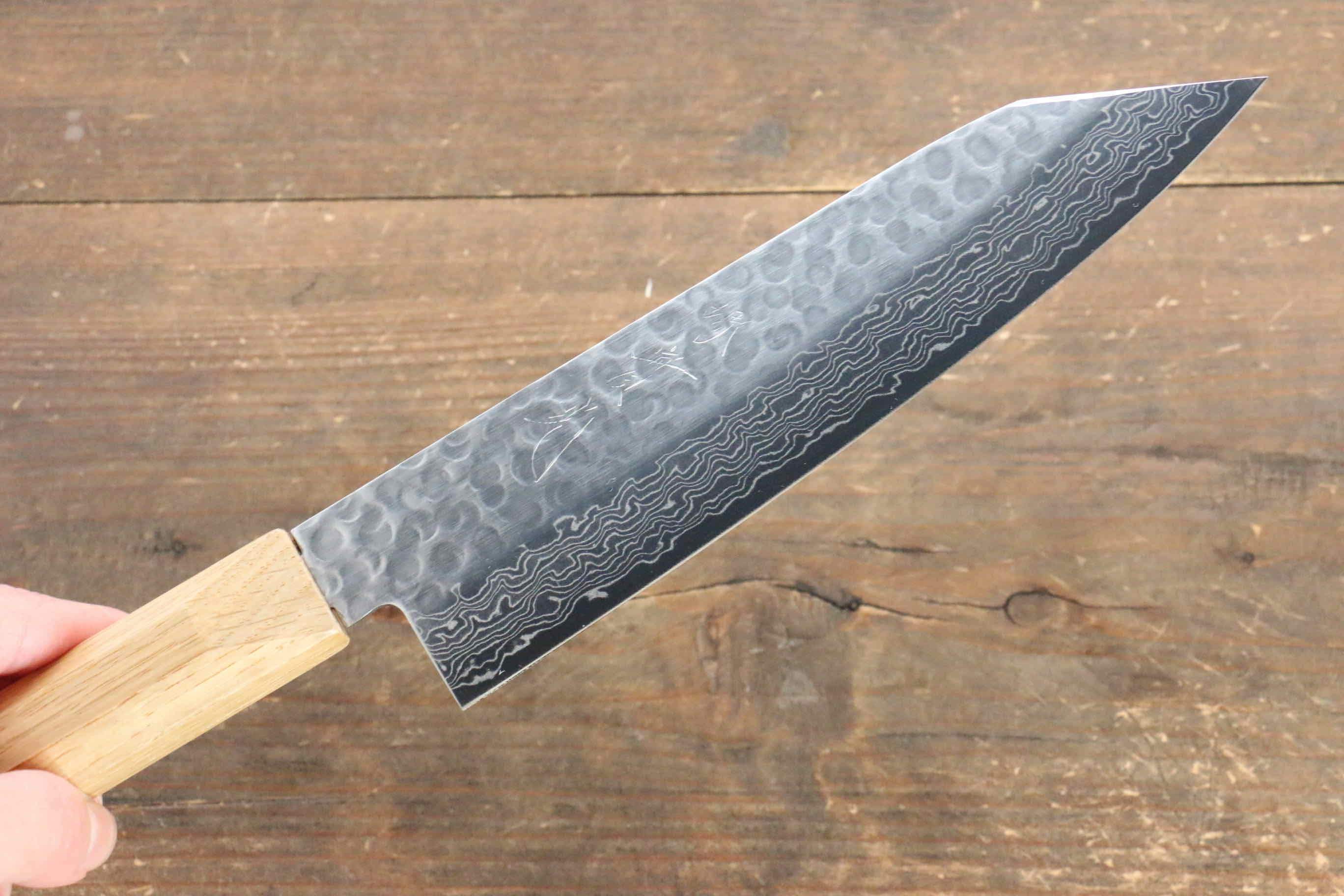 Jikko VG10 17 Layer Santoku 170mm Oak Handle - Seisuke Knife