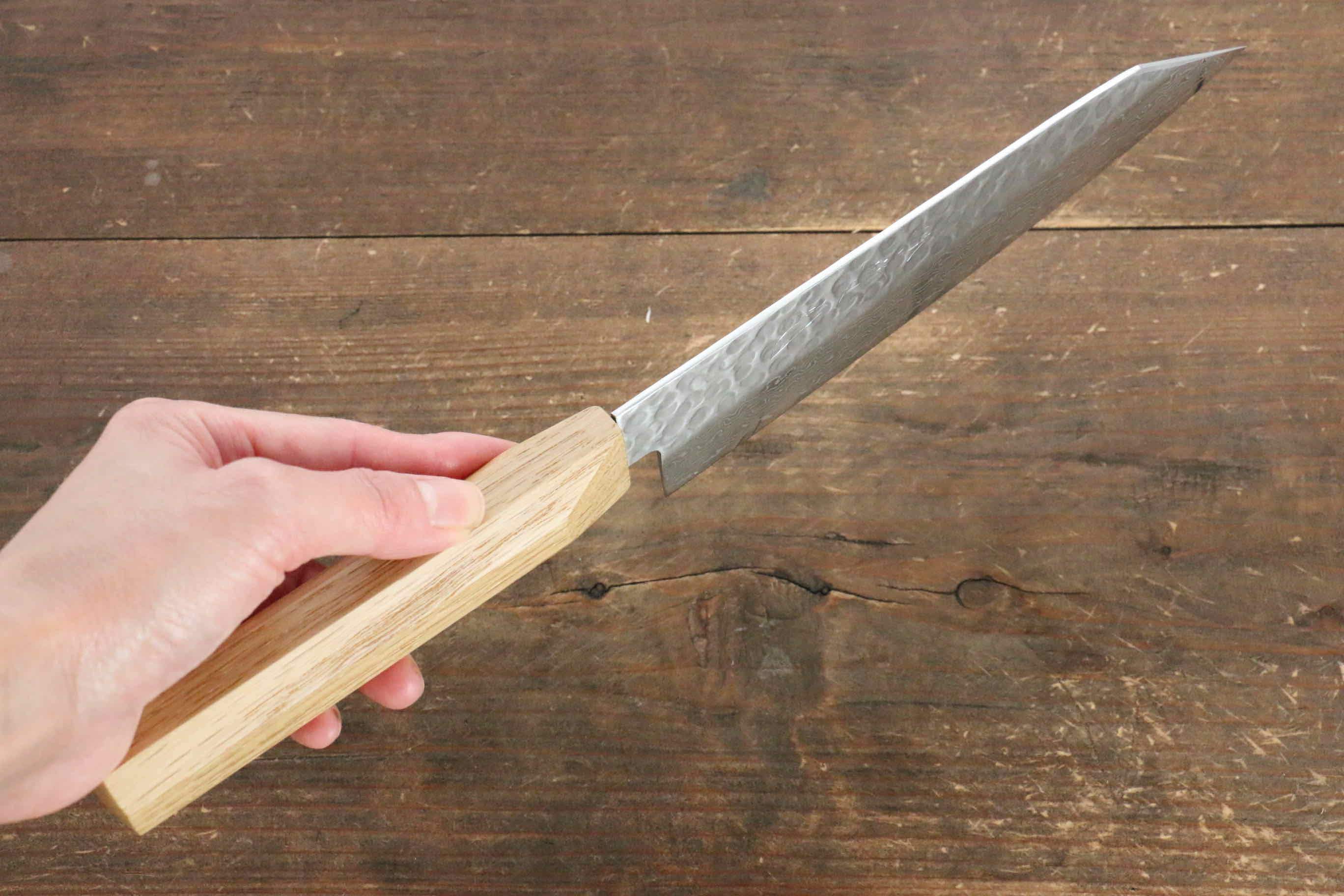 Jikko VG10 17 Layer Santoku 170mm Oak Handle - Seisuke Knife