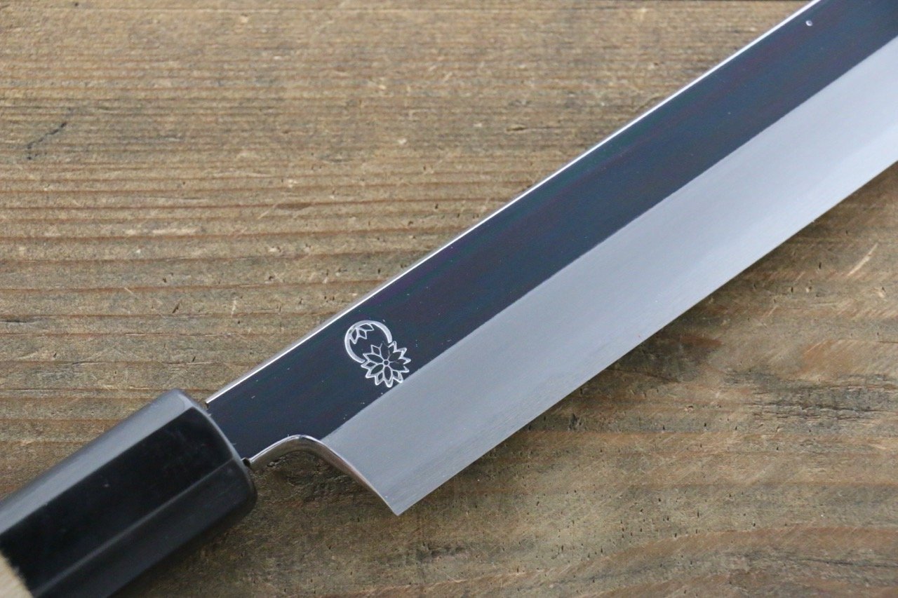 Choyo White Steel Mirrored Sakimaru Takohiki Japanese Chef Knife 270mm - Seisuke Knife