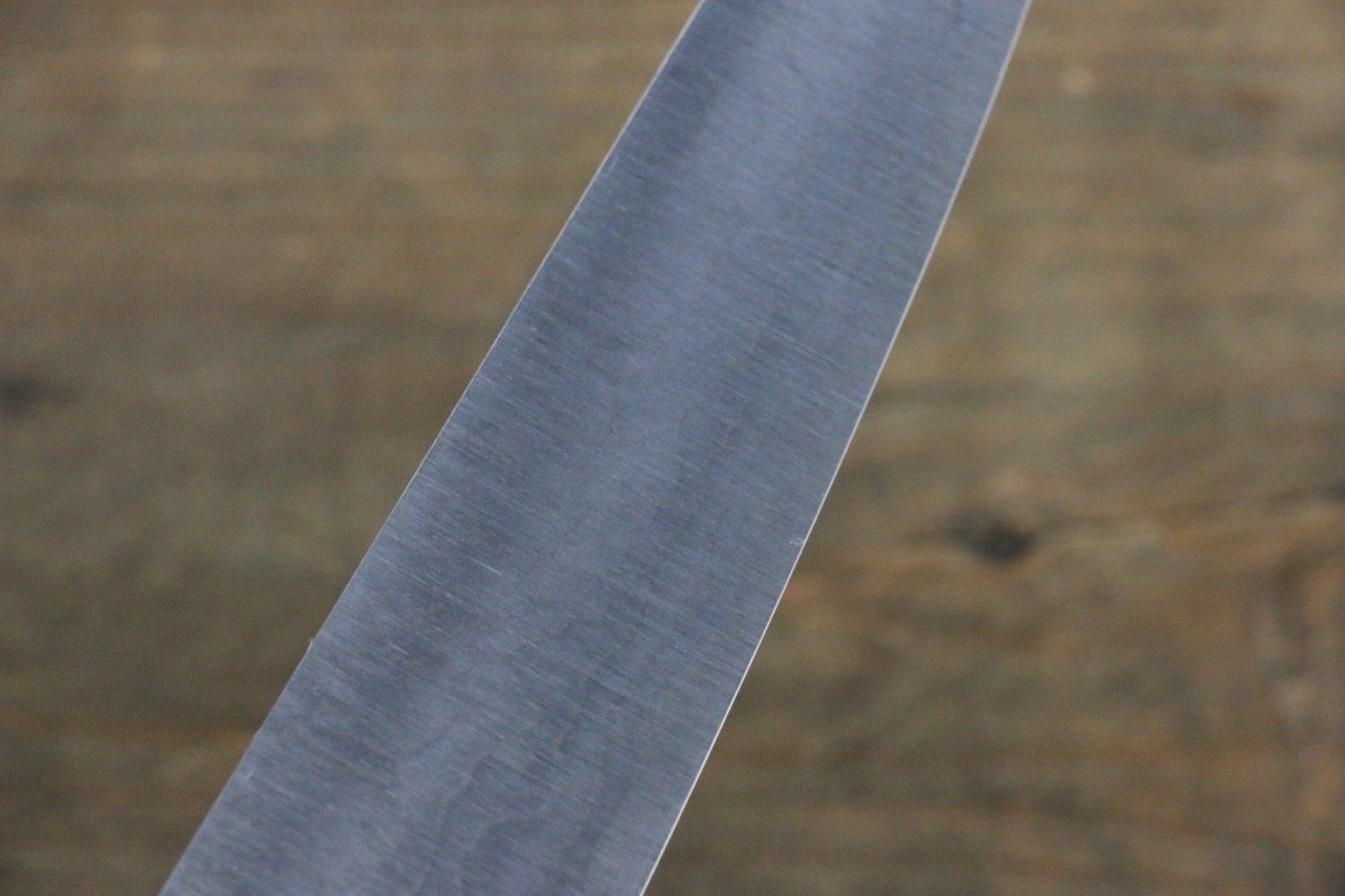 Shungo Ogata White Steel No.2 Damascus Petty-Utility 150mm Shitan Handle - Seisuke Knife
