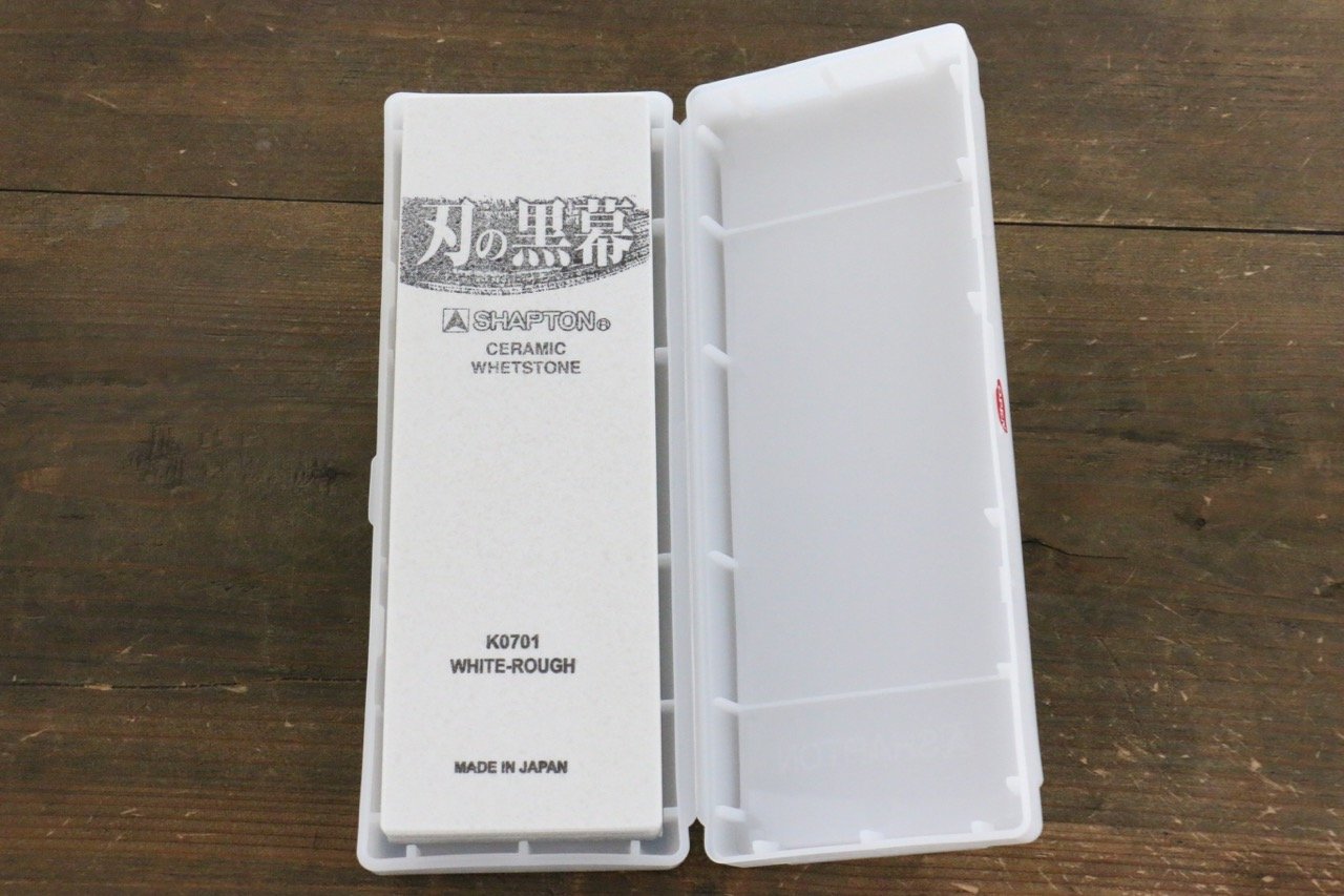 Shapton Kuromaku Series Coarse Sharpening Stone White - #120 - Seisuke Knife