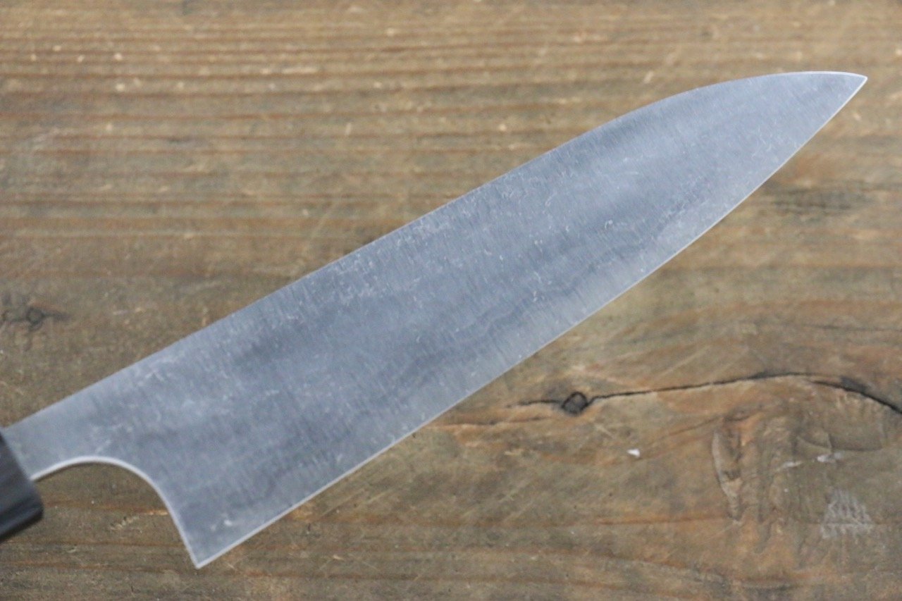 Shungo Ogata White Steel No.2 Damascus Petty-Utility 135mm Shitan Handle - Seisuke Knife