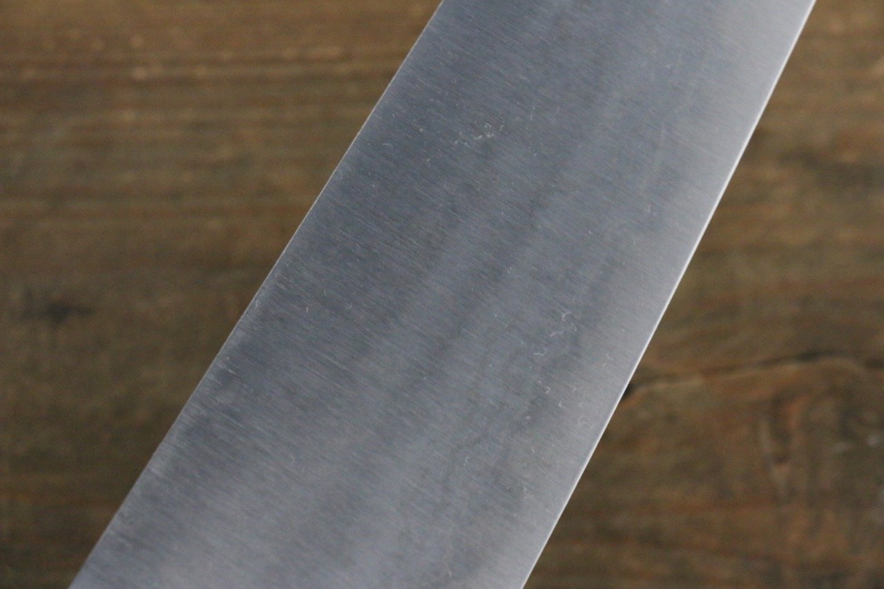 Shungo Ogata White Steel No.2 Damascus Gyuto 240mm Shitan Handle - Seisuke Knife