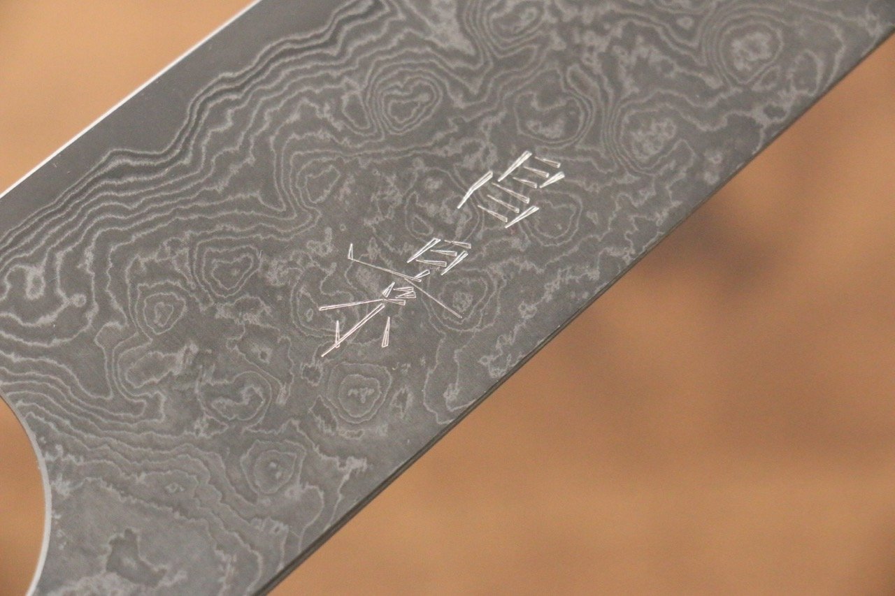 Masakage Kumo VG10 Damascus Gyuto 210mm Shitan Handle - Seisuke Knife