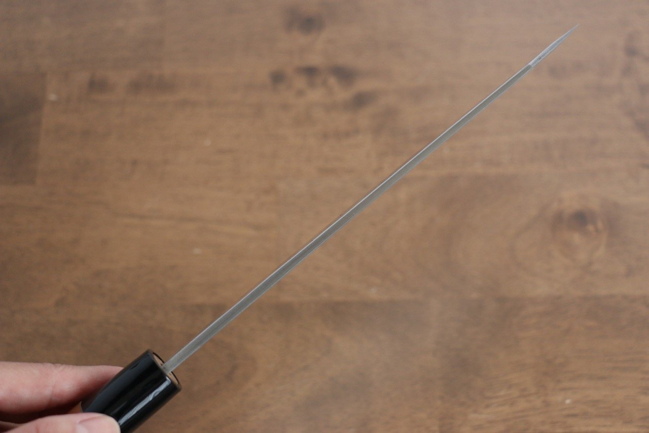 Nao Yamamoto Silver Steel No.3 Nashiji Bunka 180mm with Walnut Handle - Seisuke Knife