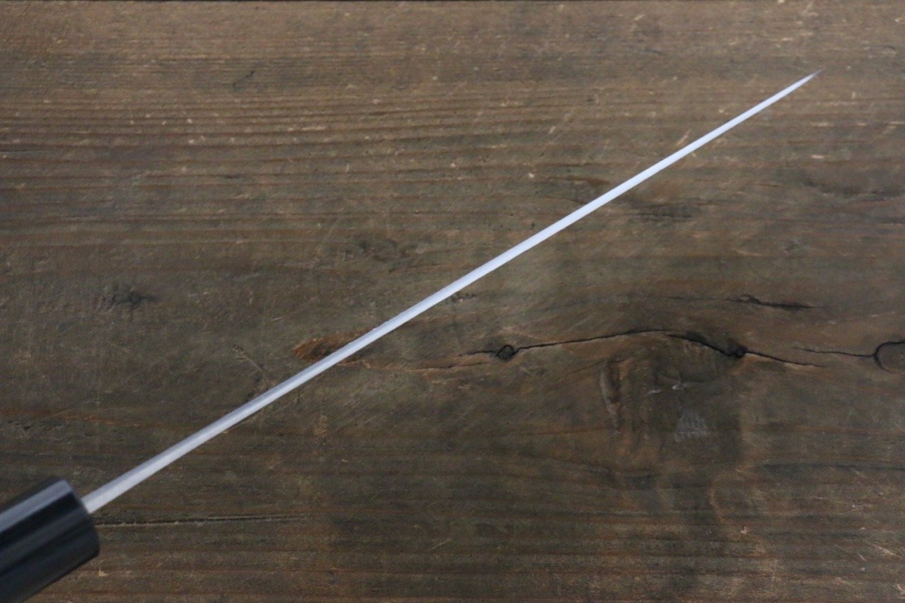 Shungo Ogata White Steel No.2 Damascus Gyuto 210mm Shitan Handle - Seisuke Knife