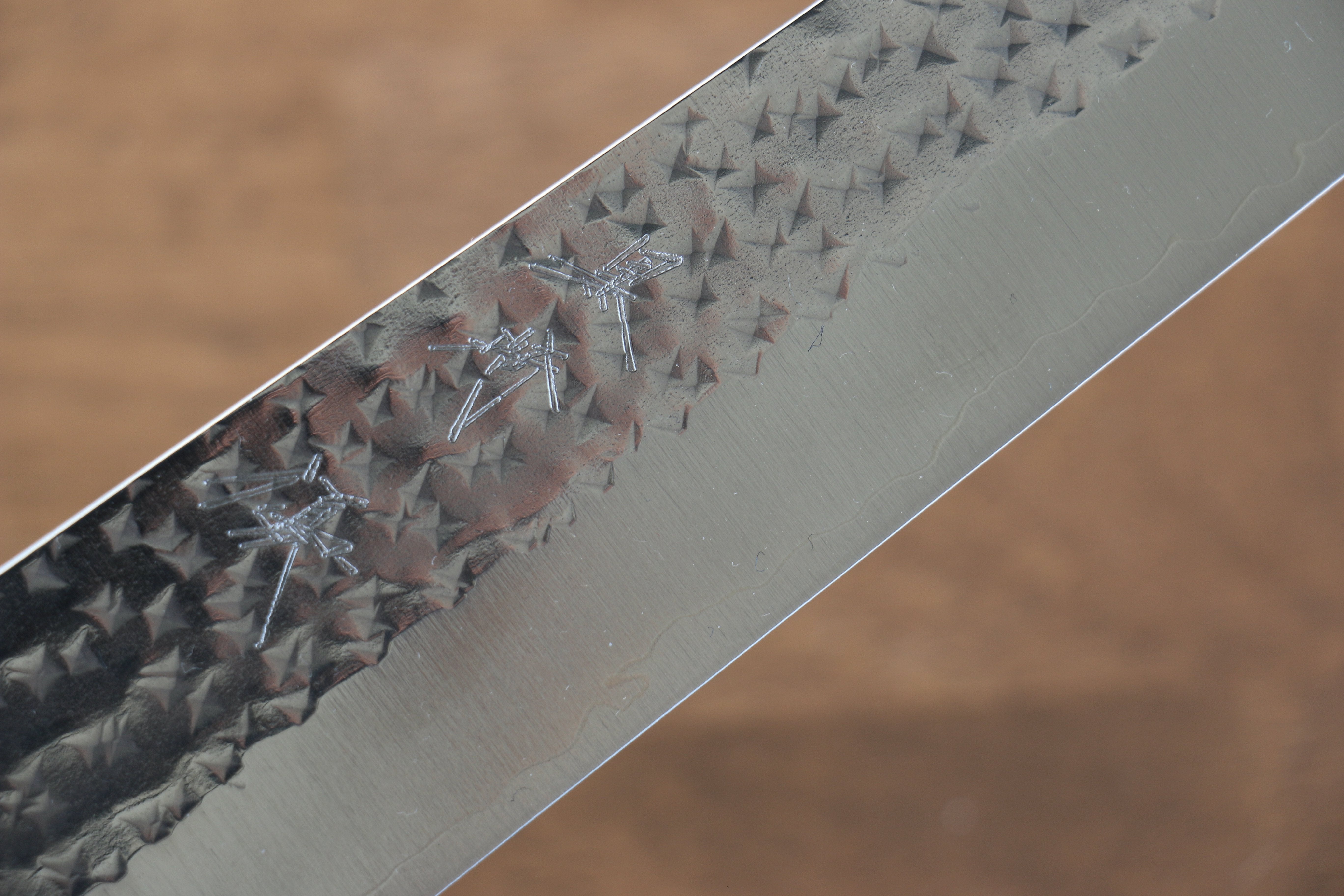 Yu Kurosaki Senko SG2 Hammered Sujihiki 270mm Live oak Lacquered Handle - Seisuke Knife