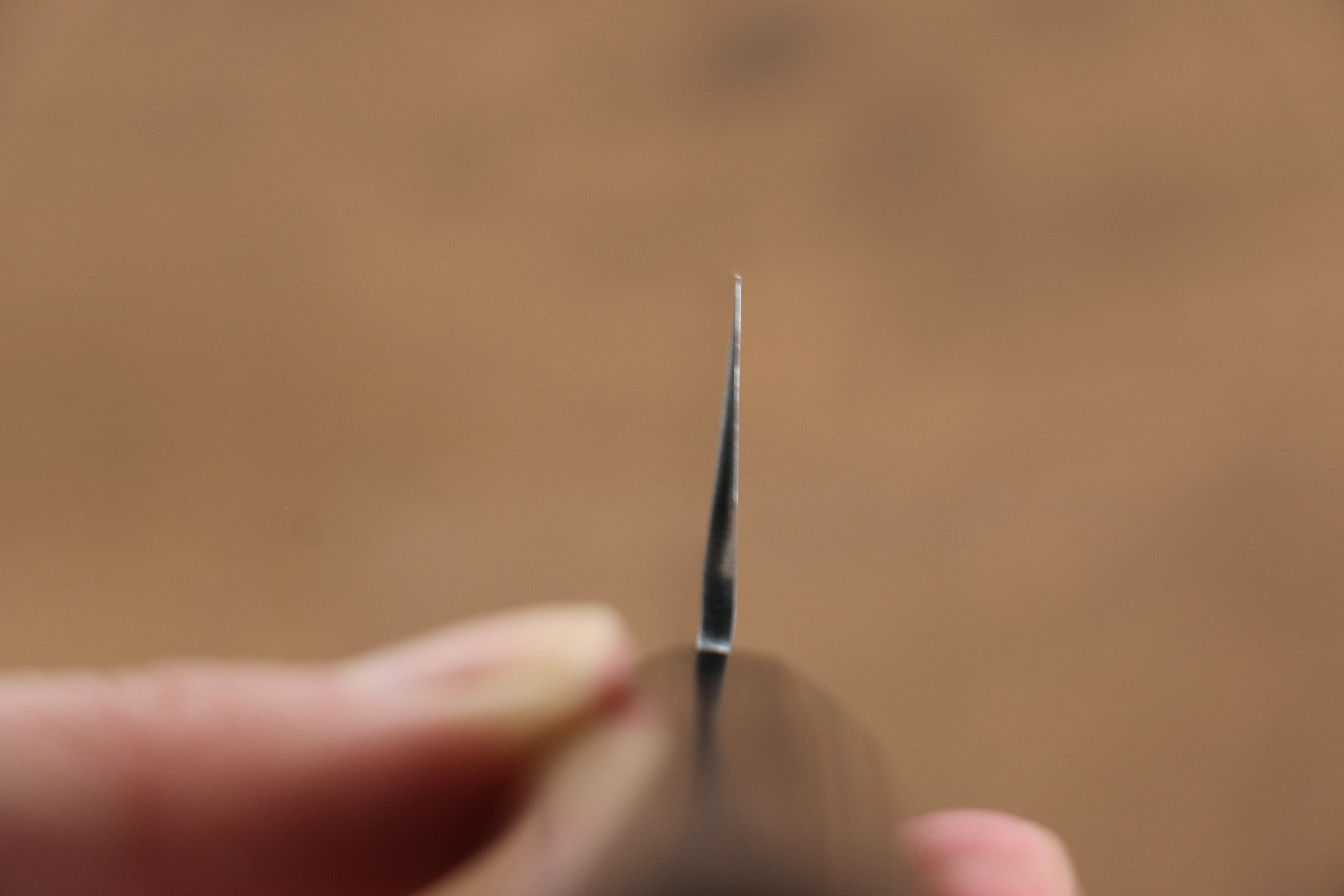 Yu Kurosaki Senko SG2 Hammered Sujihiki 240mm Shitan (ferrule: Black Pakka wood) Handle - Seisuke Knife