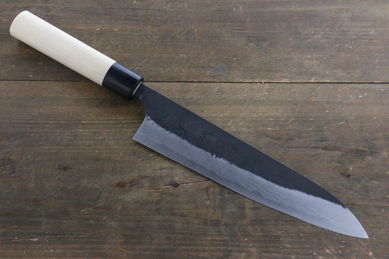 Makoto Kurosaki White Steel No.2 Damascus Gyuto Japanese Chef Knife 210mm - Seisuke Knife