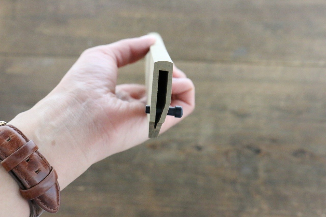 Magnolia Saya Sheath for Takohiki Knife with Plywood Pin - Seisuke Knife