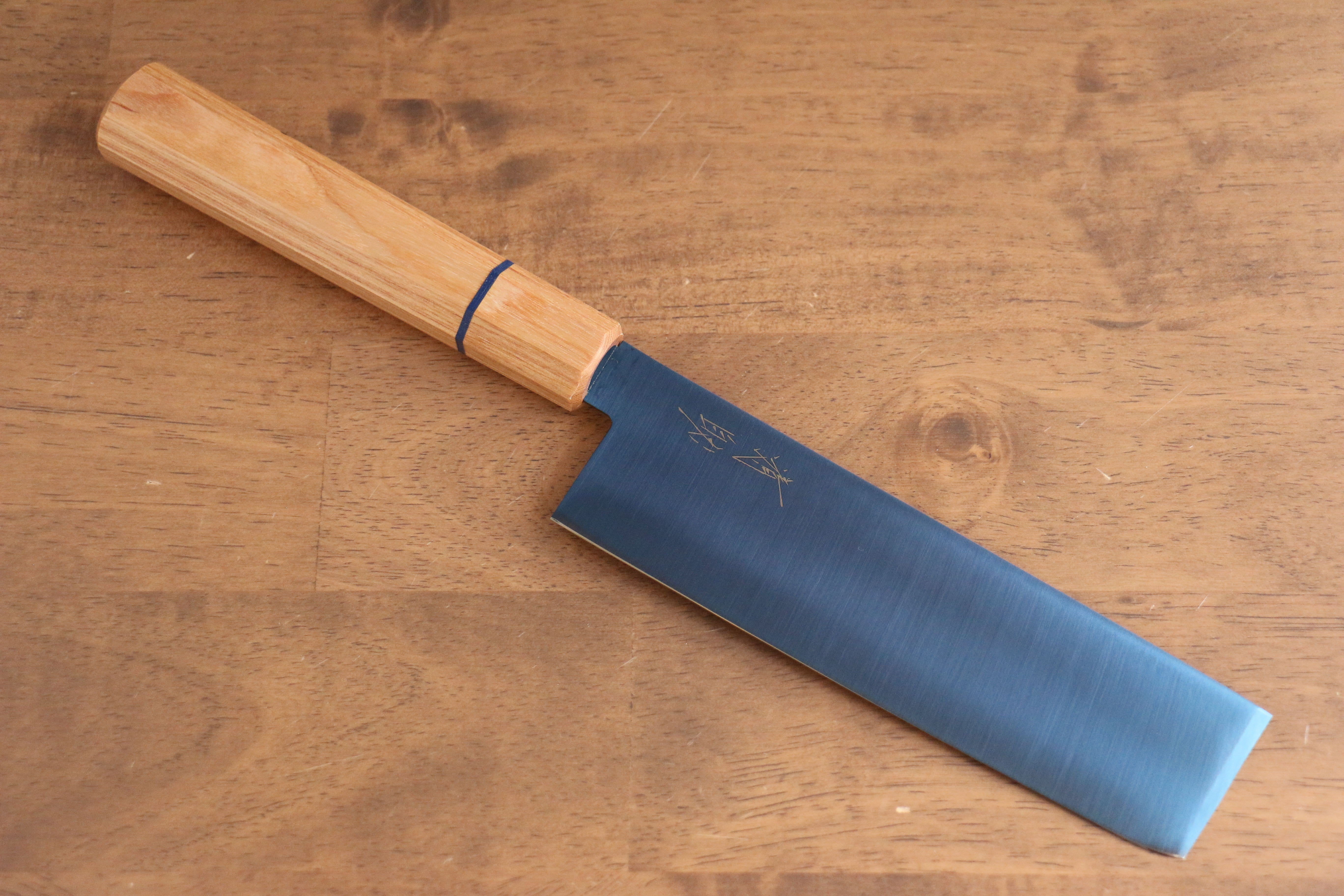 Seisuke SK-85 Ion plating Nakiri 175mm White wood Handle - Seisuke Knife