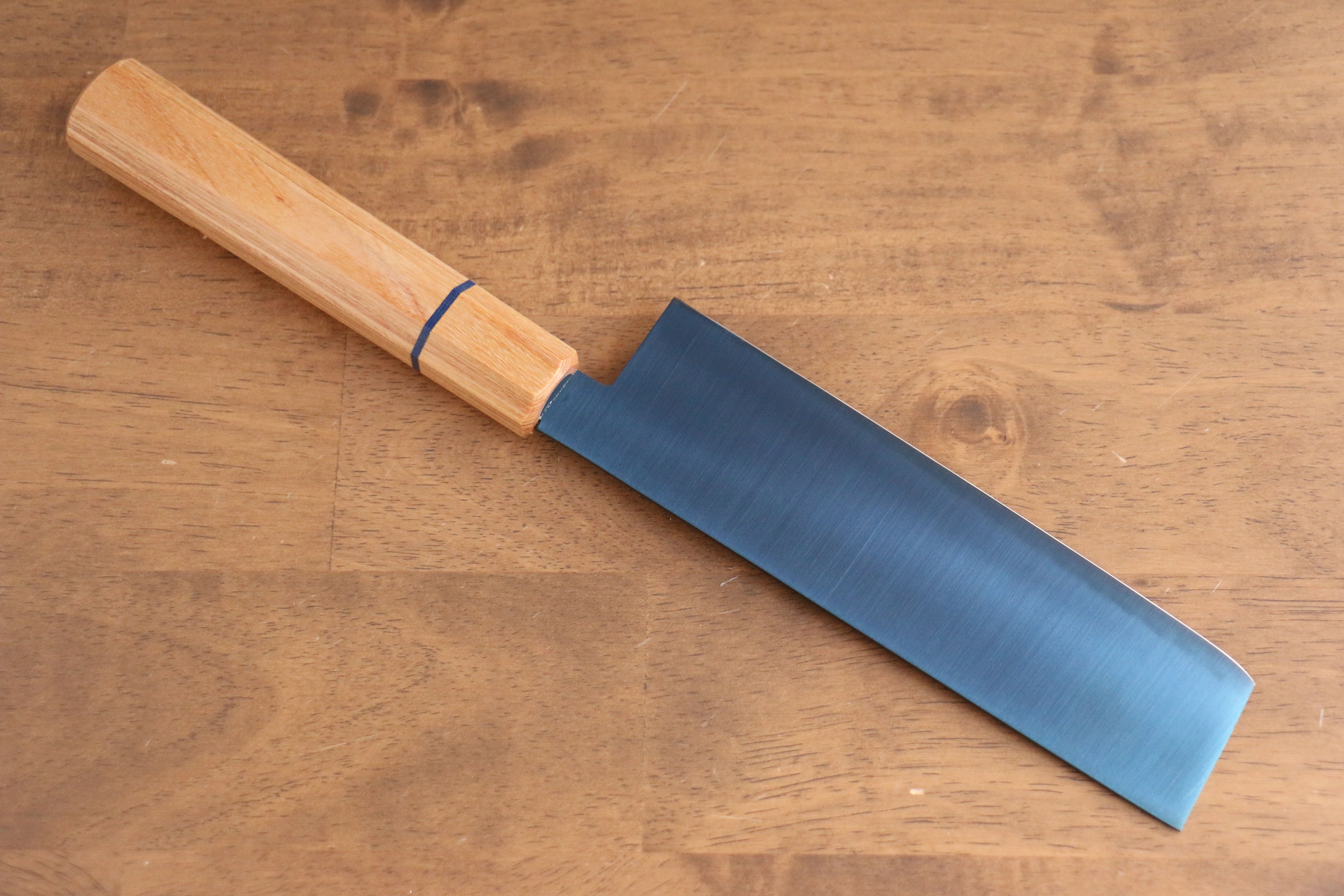 Seisuke SK-85 Ion plating Nakiri 175mm White wood Handle - Seisuke Knife