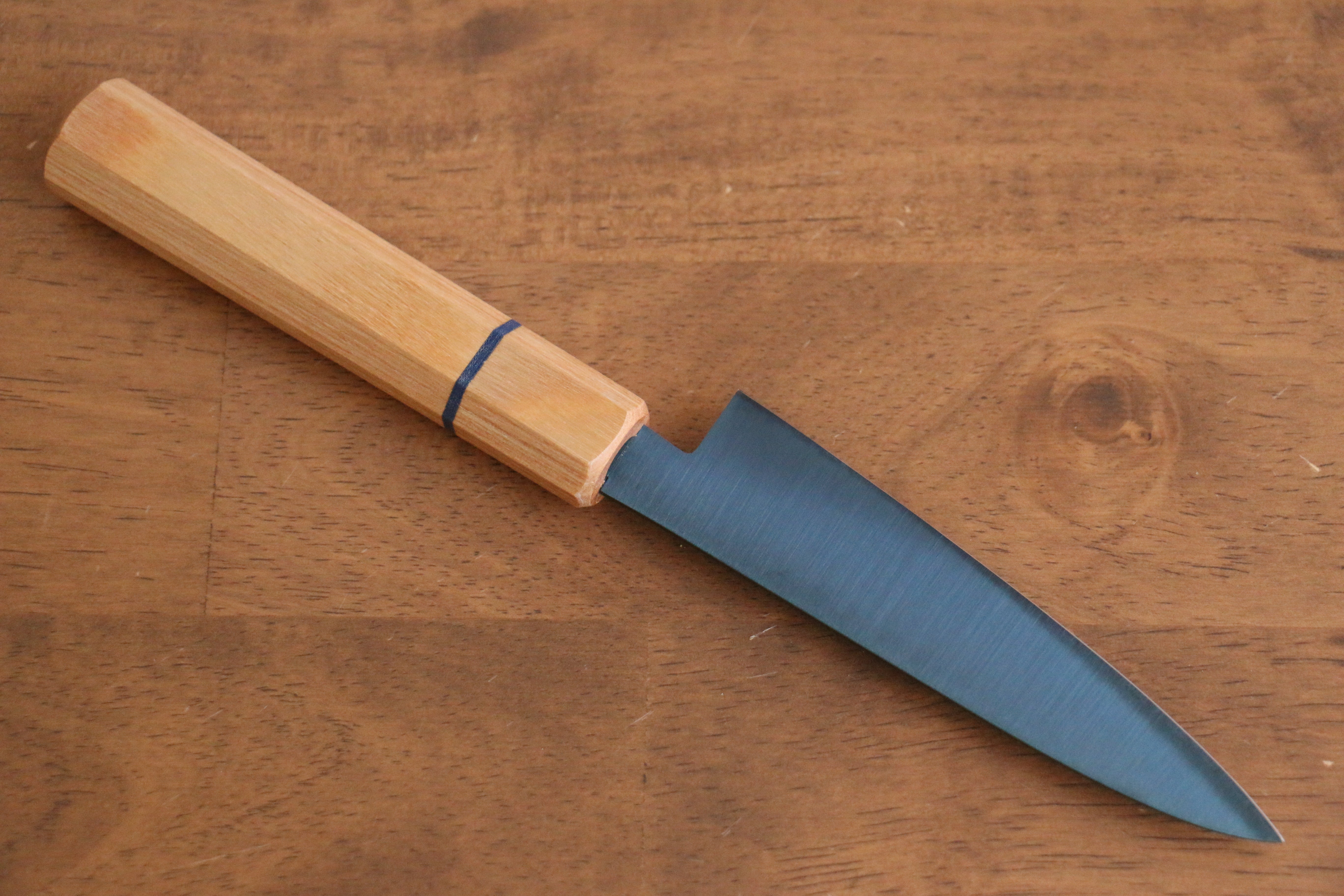 Seisuke SK-85 Ion plating Petty-Utility 120mm White Wood Handle - Seisuke Knife