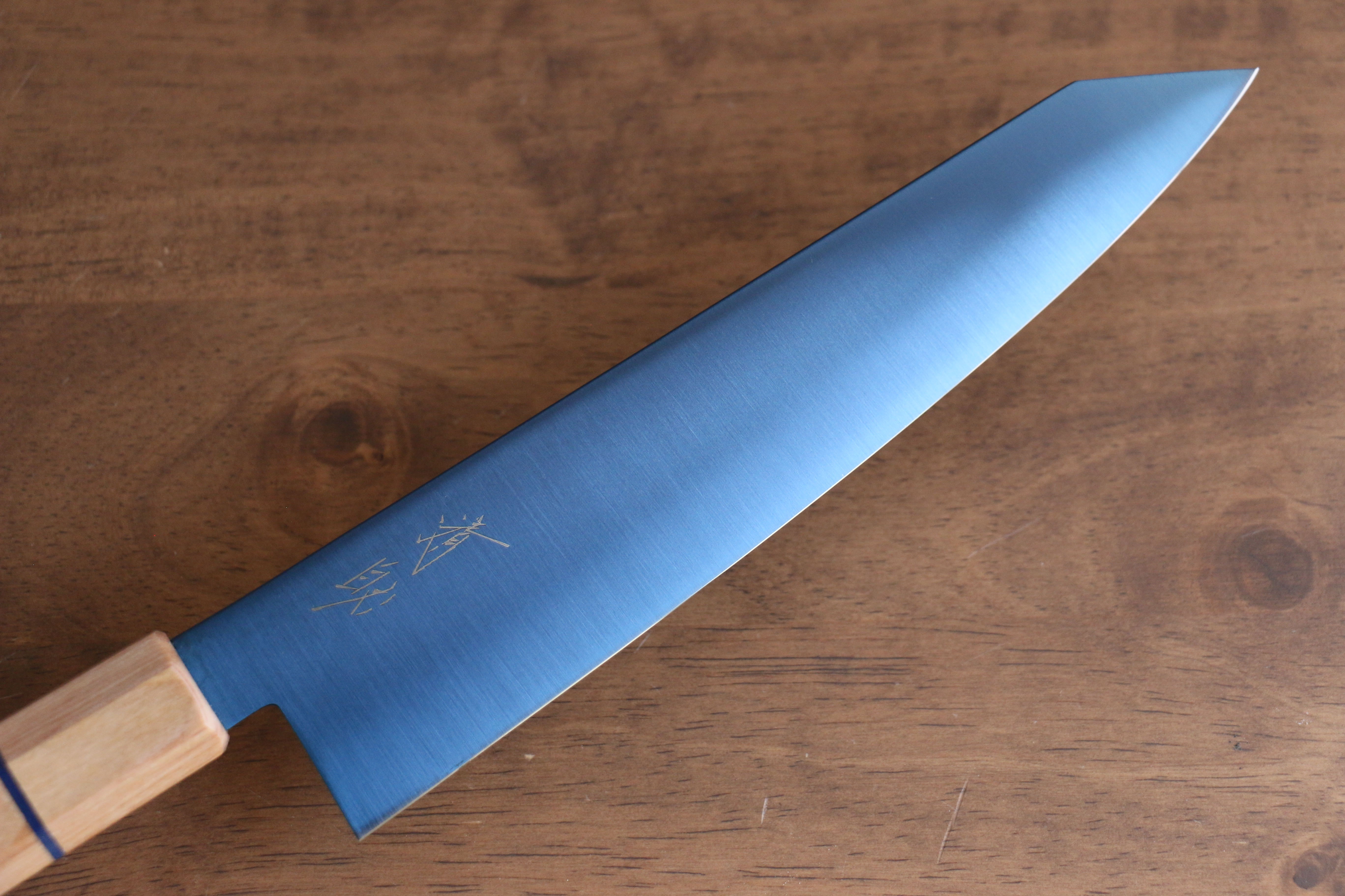 Seisuke SK-85 Ion plating Kiritsuke Gyuto 210mm White wood Handle - Seisuke Knife