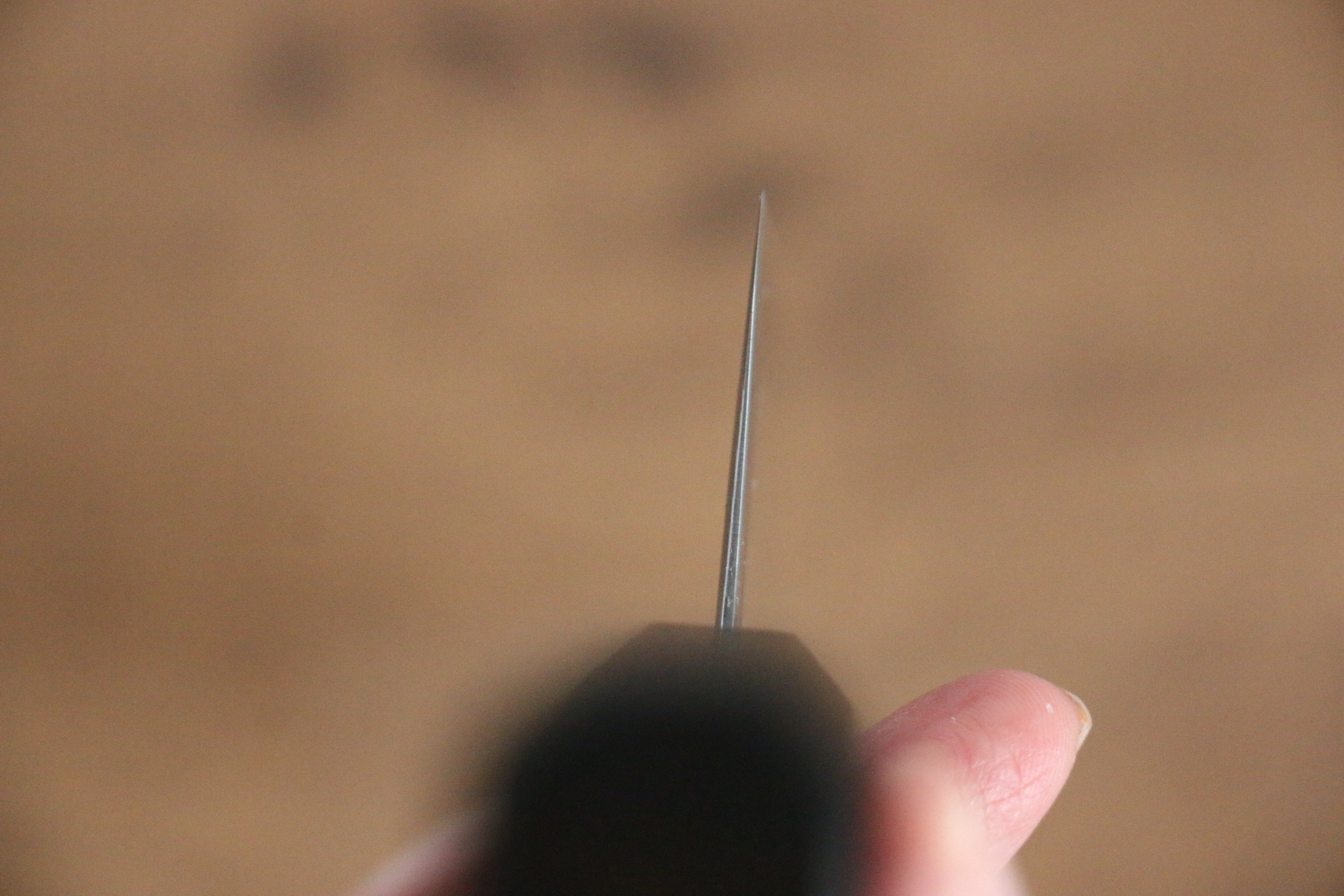 Seisuke Nami AUS10 Mirrored Finish Damascus Gyuto 210mm Oak Handle - Seisuke Knife