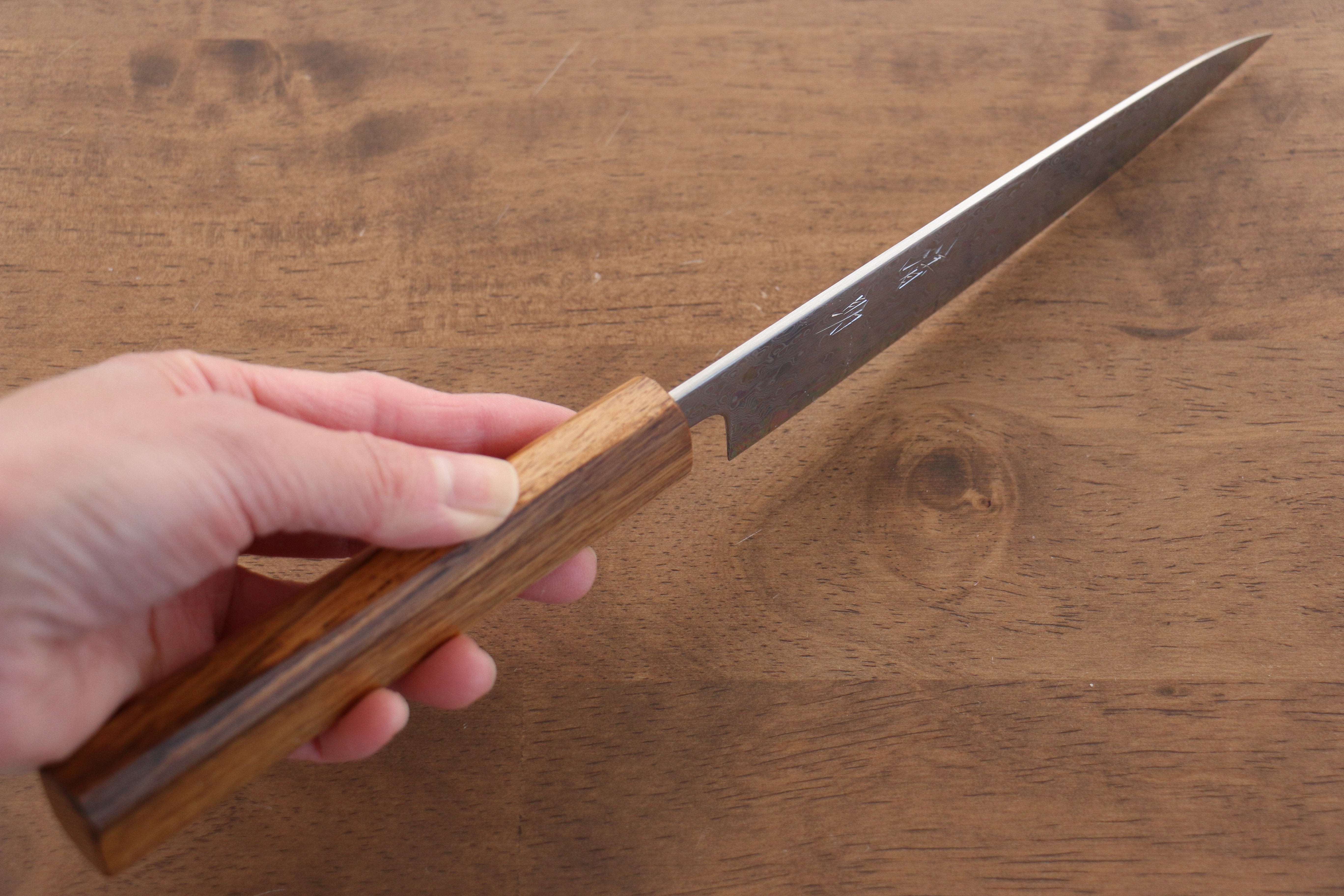 Seisuke SLD 49 Layer Damascus Petty-Utility 135mm - Seisuke Knife