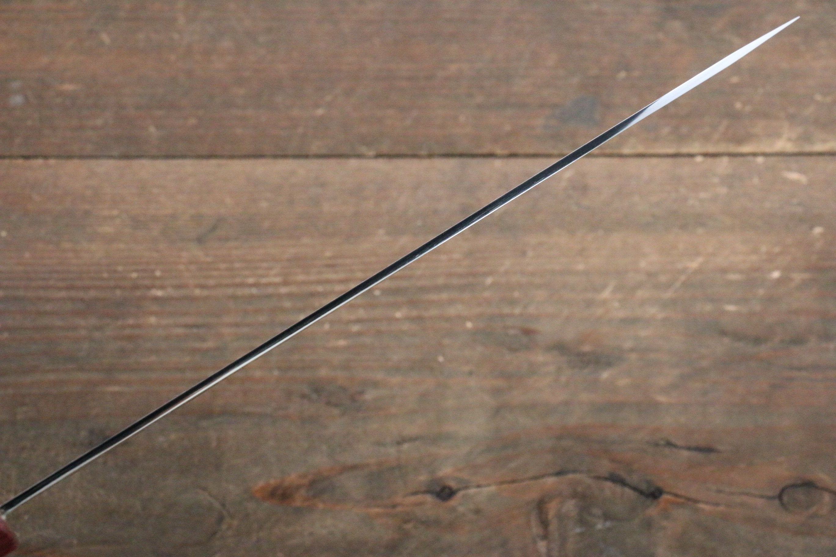Makoto Kurosaki Ryusei Blue Super Nashiji Gyuto 210mm with American Cherry Handle - Seisuke Knife