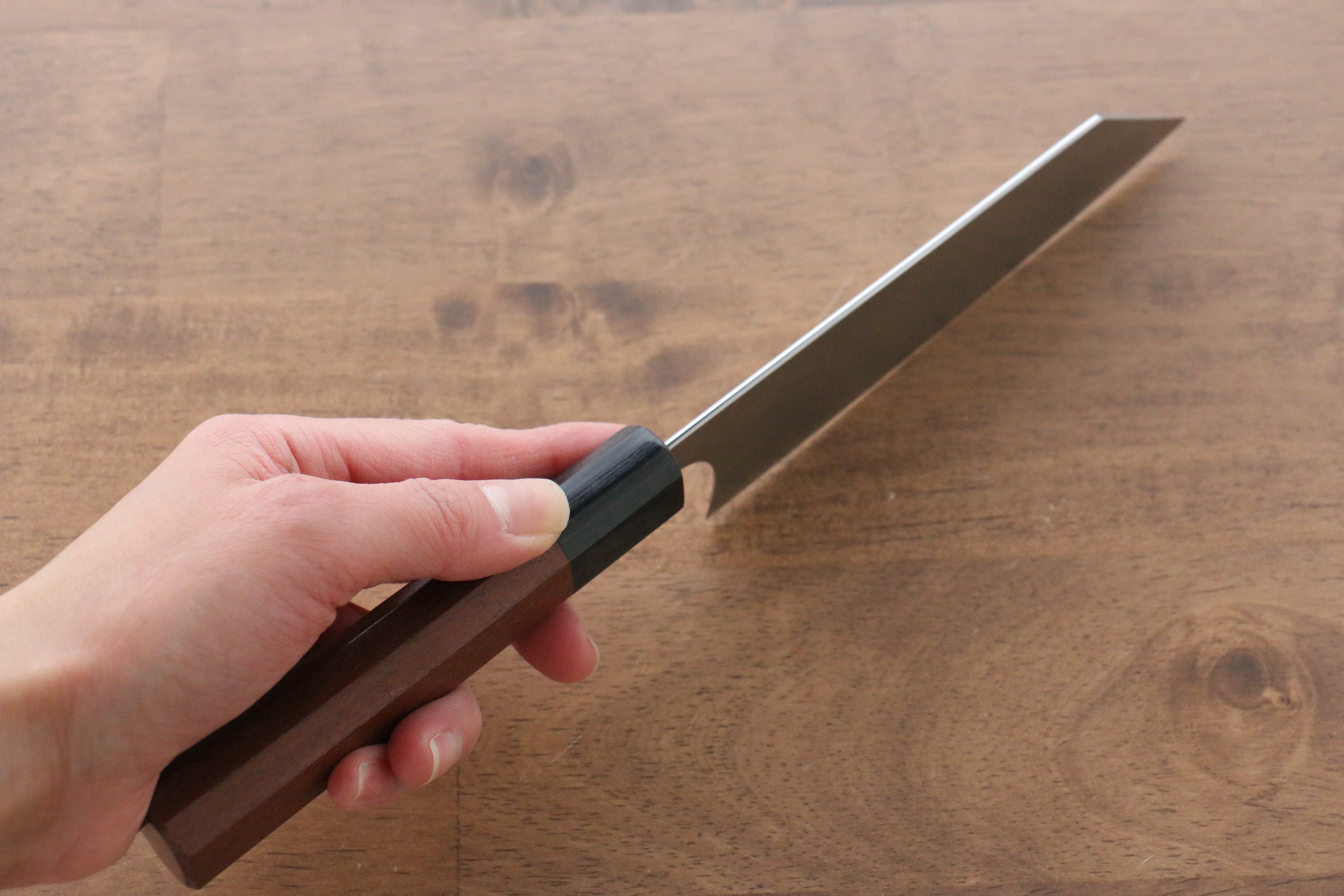 Shibata Takayuki Koutetsu SG2 Small Bunka 140mm Jarrah Handle - Seisuke Knife