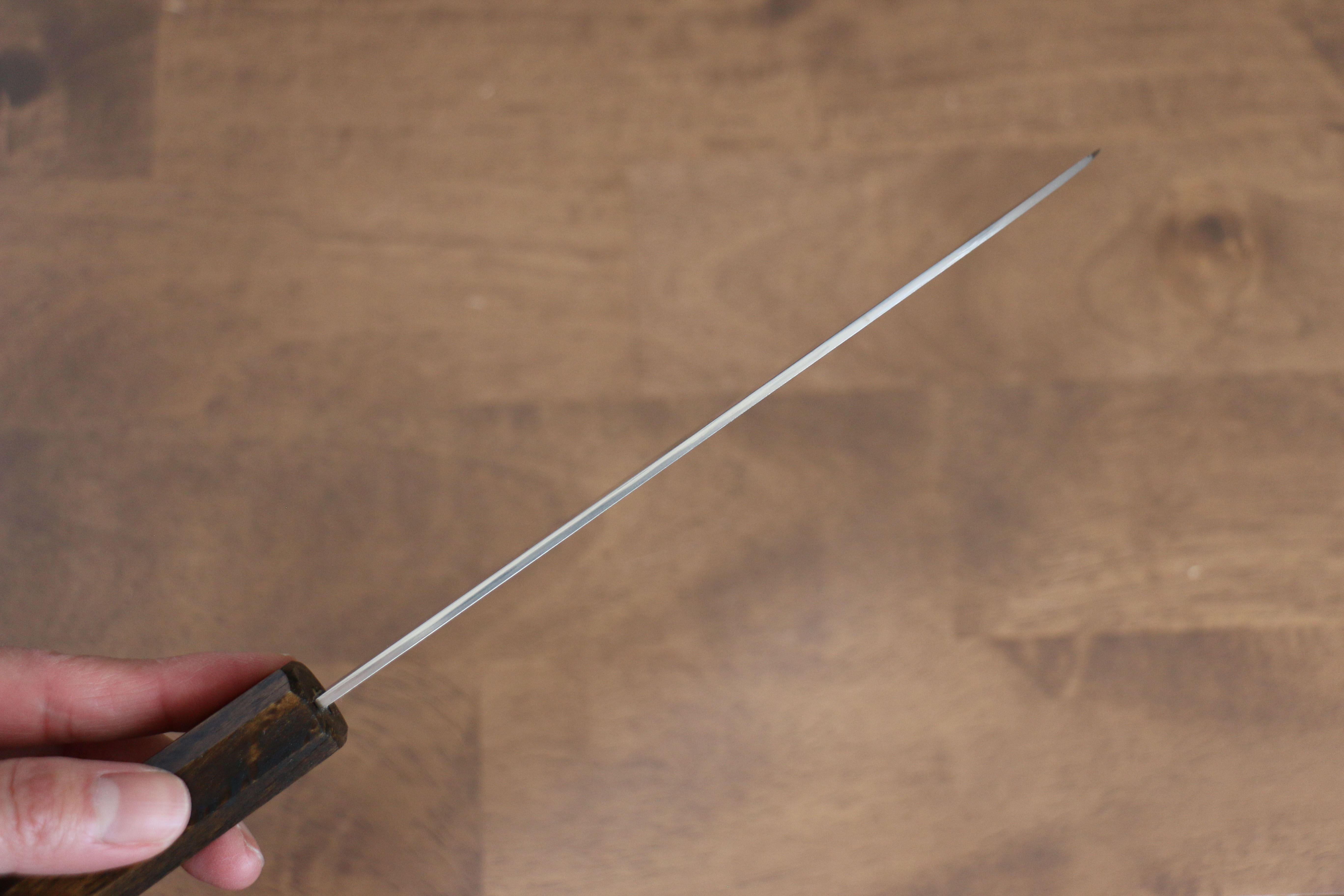 Seisuke VG10 63 Layer Damascus Santoku 170mm Oak Handle - Seisuke Knife