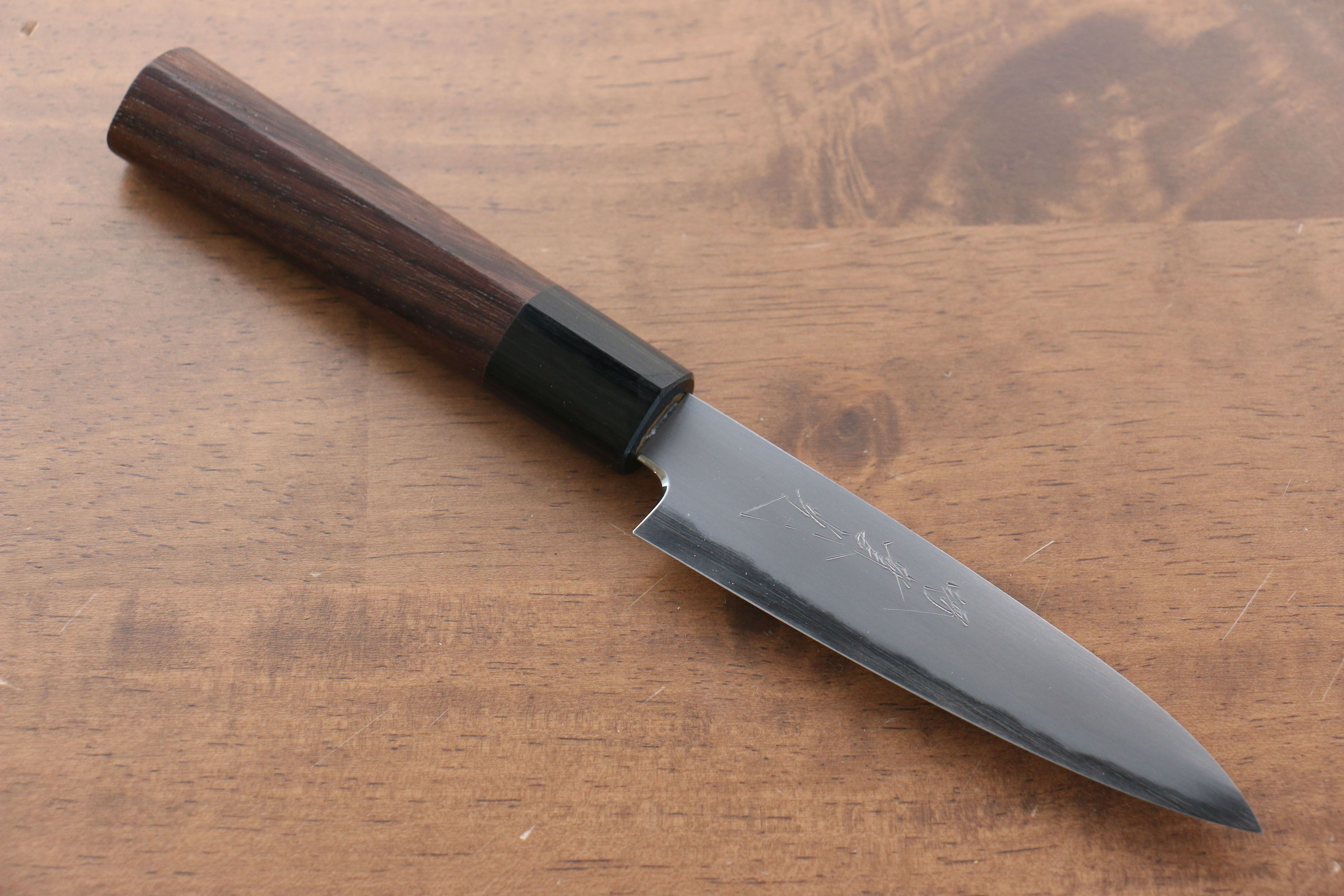 Jikko White Steel No.2 Petty-Utility 120mm Shitan Handle - Seisuke Knife
