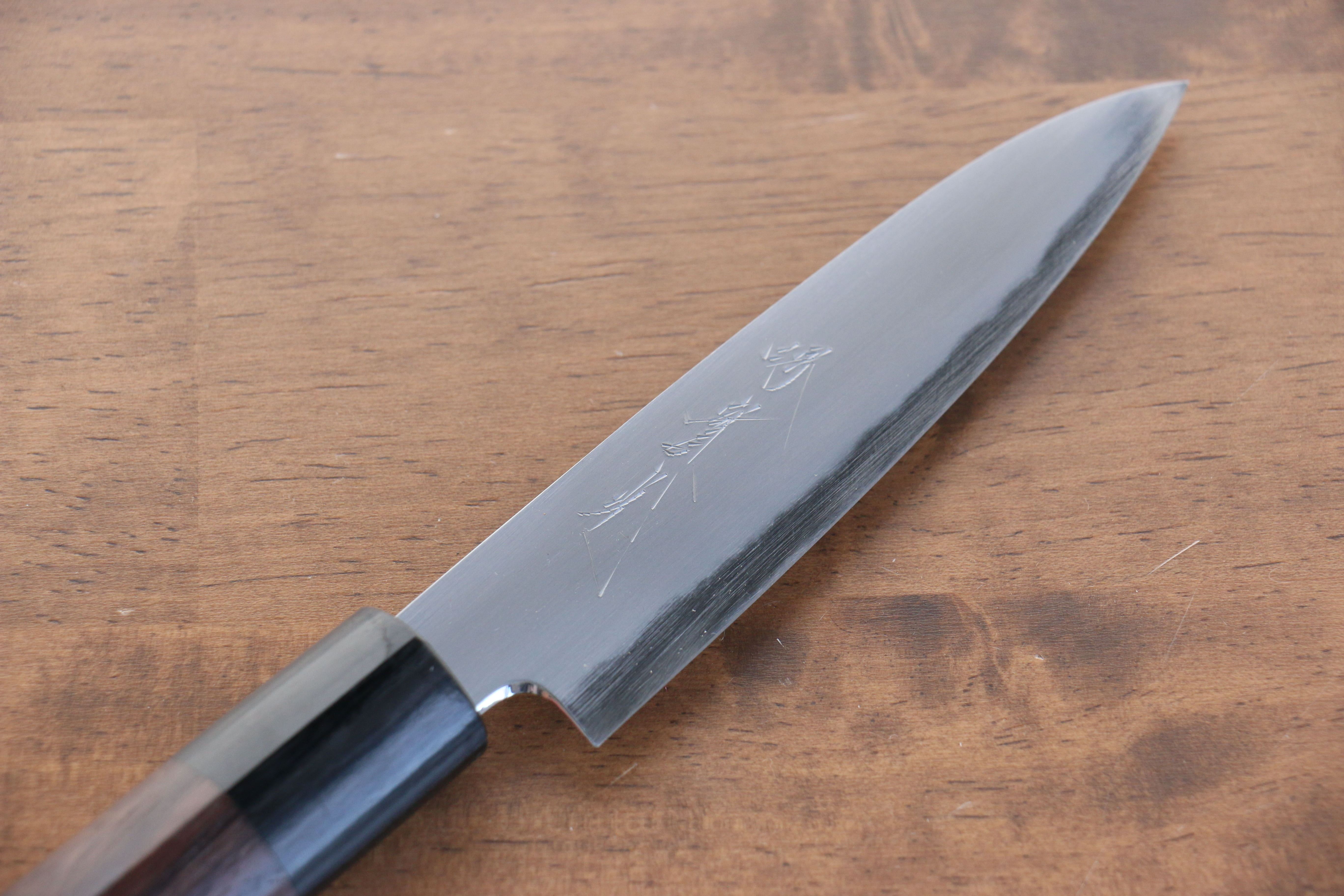 Jikko White Steel No.2 Petty-Utility 120mm Shitan Handle - Seisuke Knife