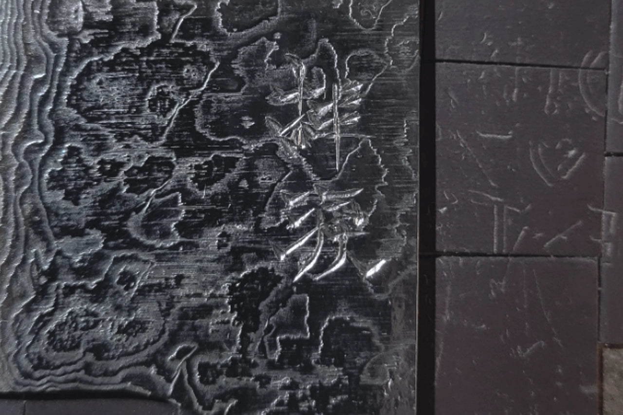 Knife Engraving - Seisuke Knife