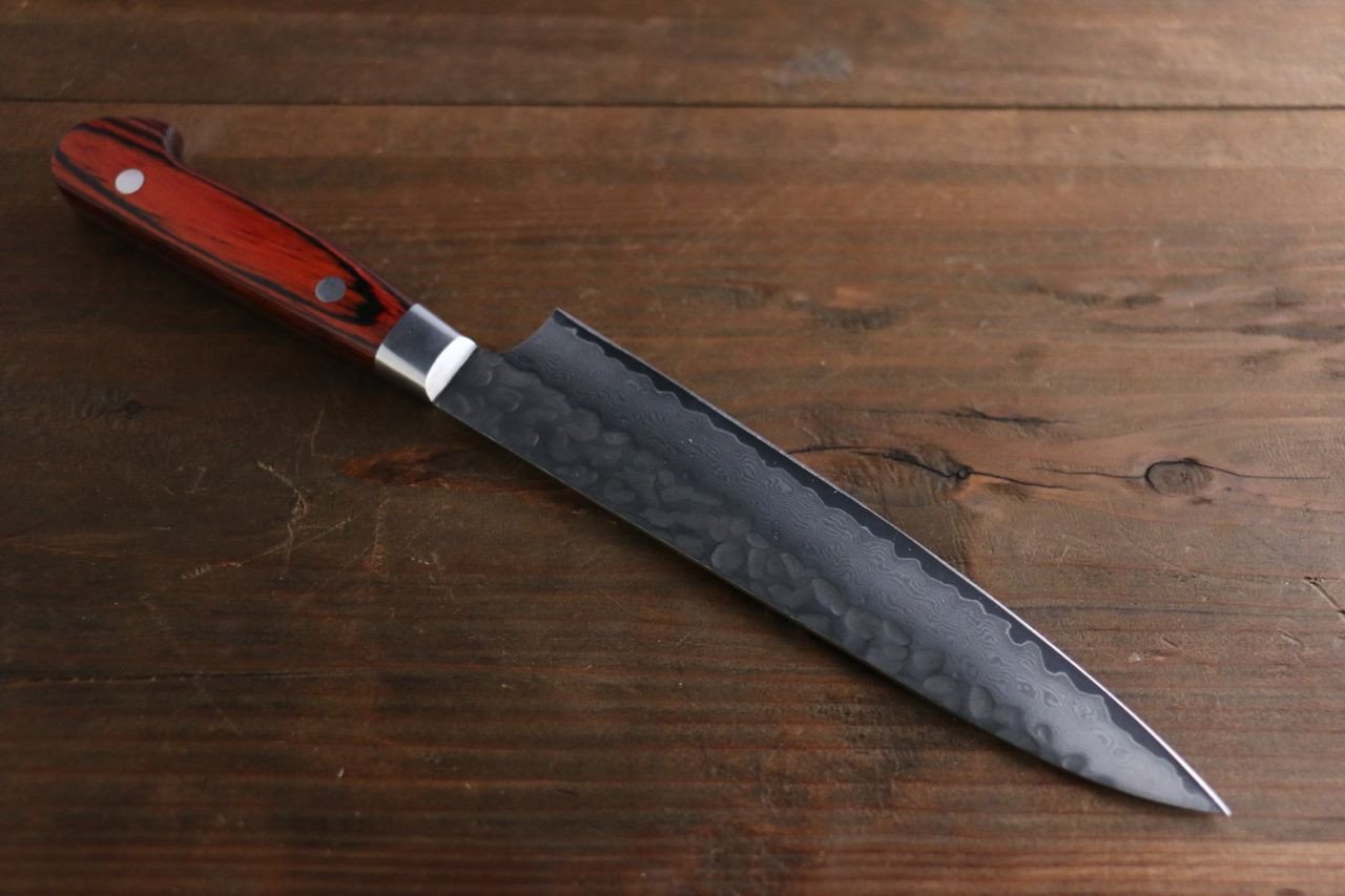 Sakai Takayuki 33 Layer Damascus Gyuto 210mm & Petty 150mm Set - Seisuke Knife