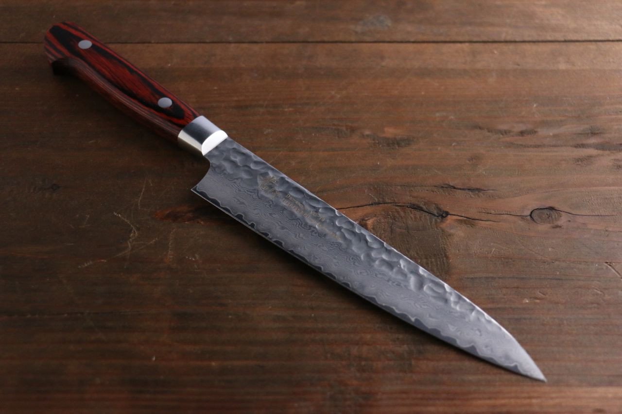 Sakai Takayuki 33 Layer Damascus Gyuto 210mm & Petty 150mm Set - Seisuke Knife