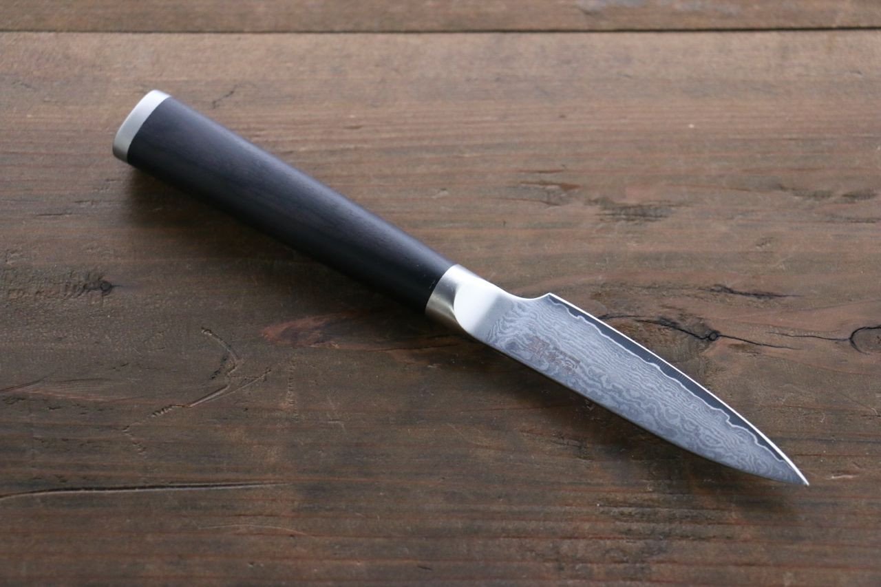 Miyako 33 Layer Damascus AUS-8a Paring 85mm - Seisuke Knife