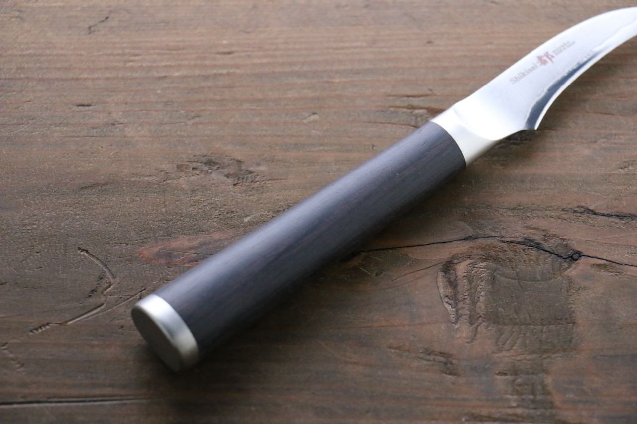 Miyako AUS8 33 Layer Damascus Peeling 65mm - Seisuke Knife