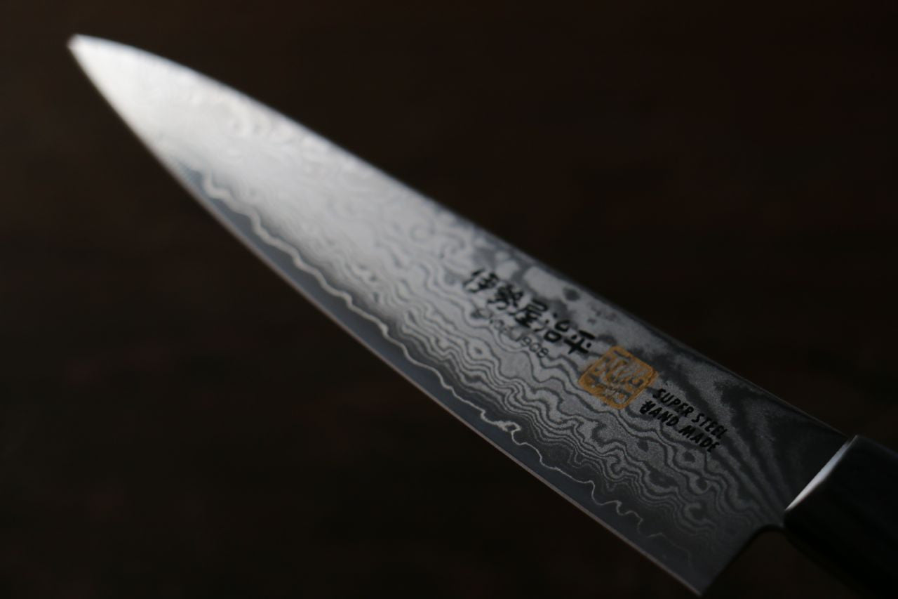 Iseya VG10 Damascus Petty-Utility 120mm - Seisuke Knife