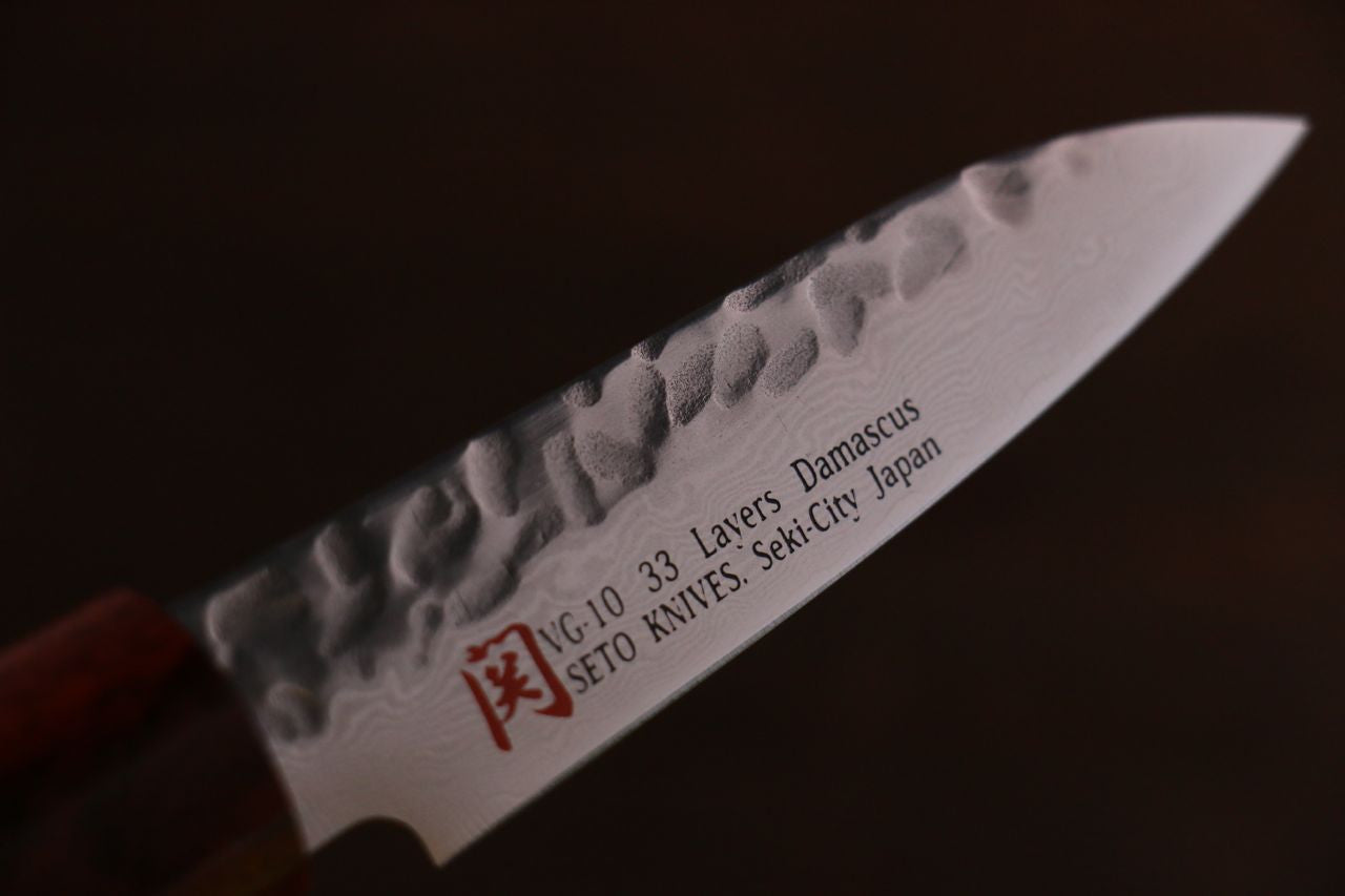 Iseya VG10 Damascus Paring 76mm - Seisuke Knife