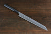 Sakai Takayuki Byakko White Steel No.1 Kiritsuke Yanagiba 300mm Ebony Wood Handle with Sheath - Seisuke Knife - Slide 1