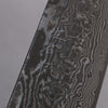 Takeshi Saji SG2 Black Damascus Santoku  180mm White Deer Horn Handle - Seisuke Knife - Slide 3