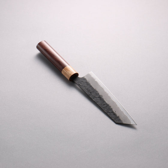 Seisuke Blue Super Black Nashiji Bunka  170mm Rosewood (Ferrule: White Pakka Wood) Handle - Seisuke Knife